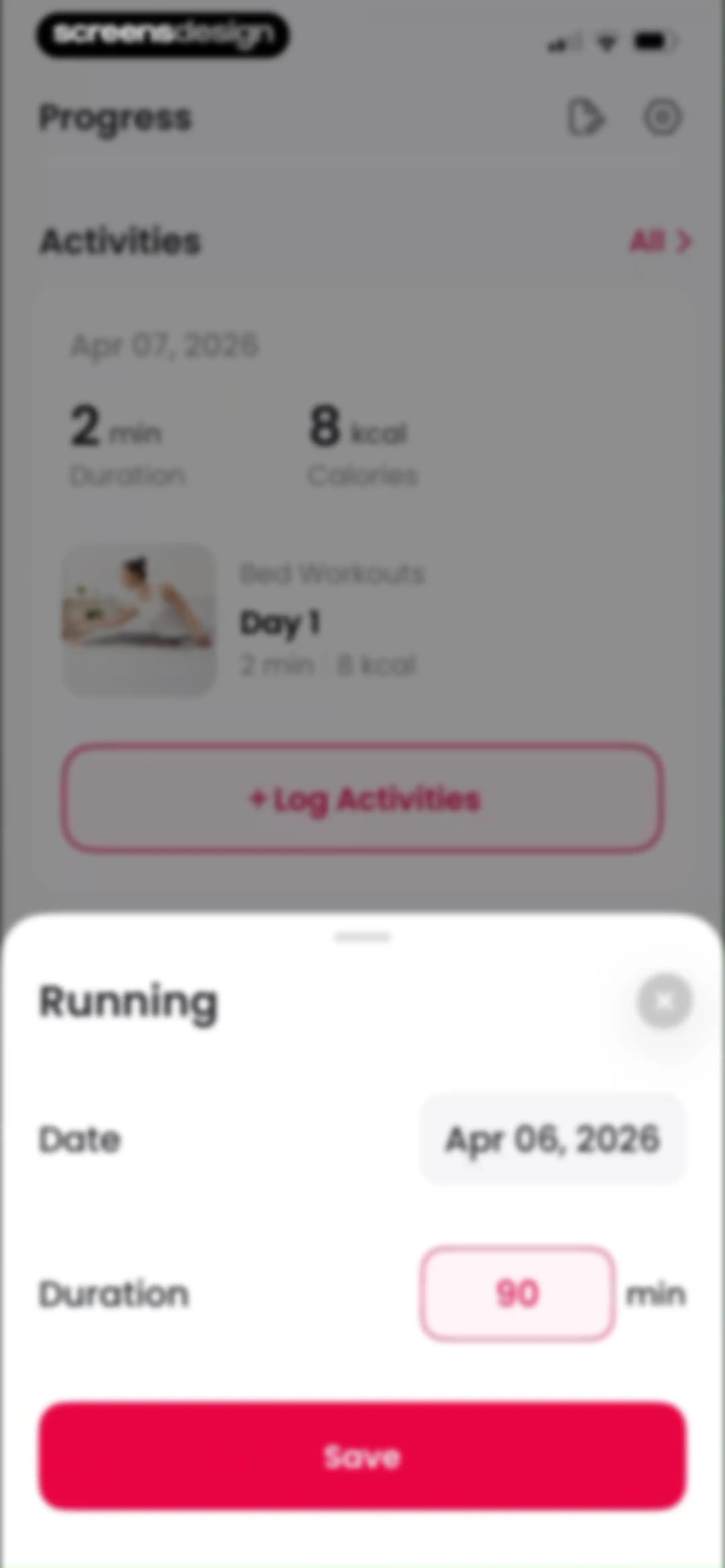 ChillFit: Home Workout Planner screen 144