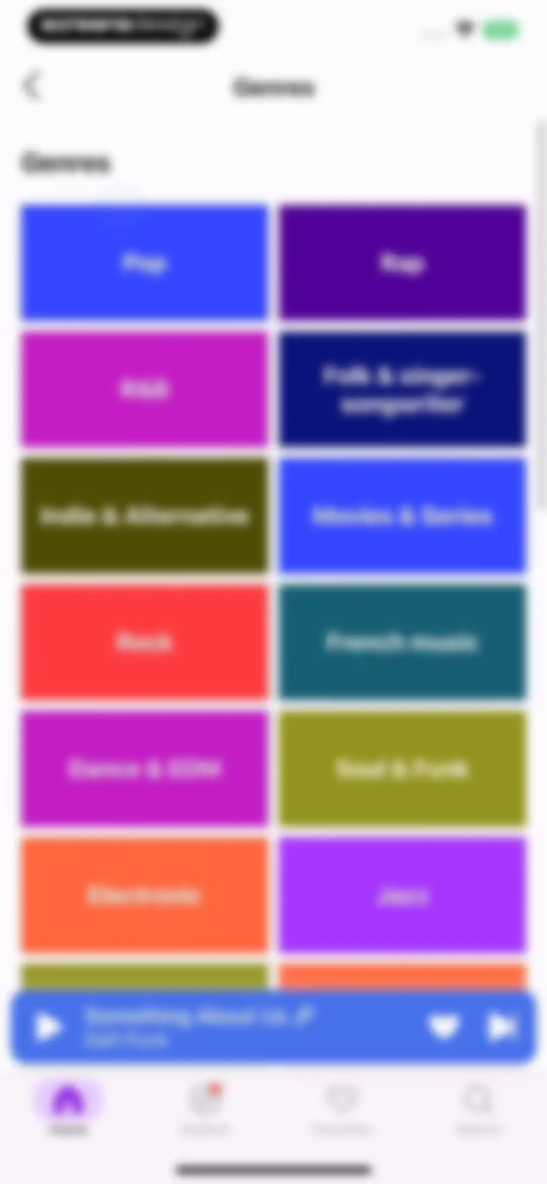 Deezer: Music Player, Podcast screen 76