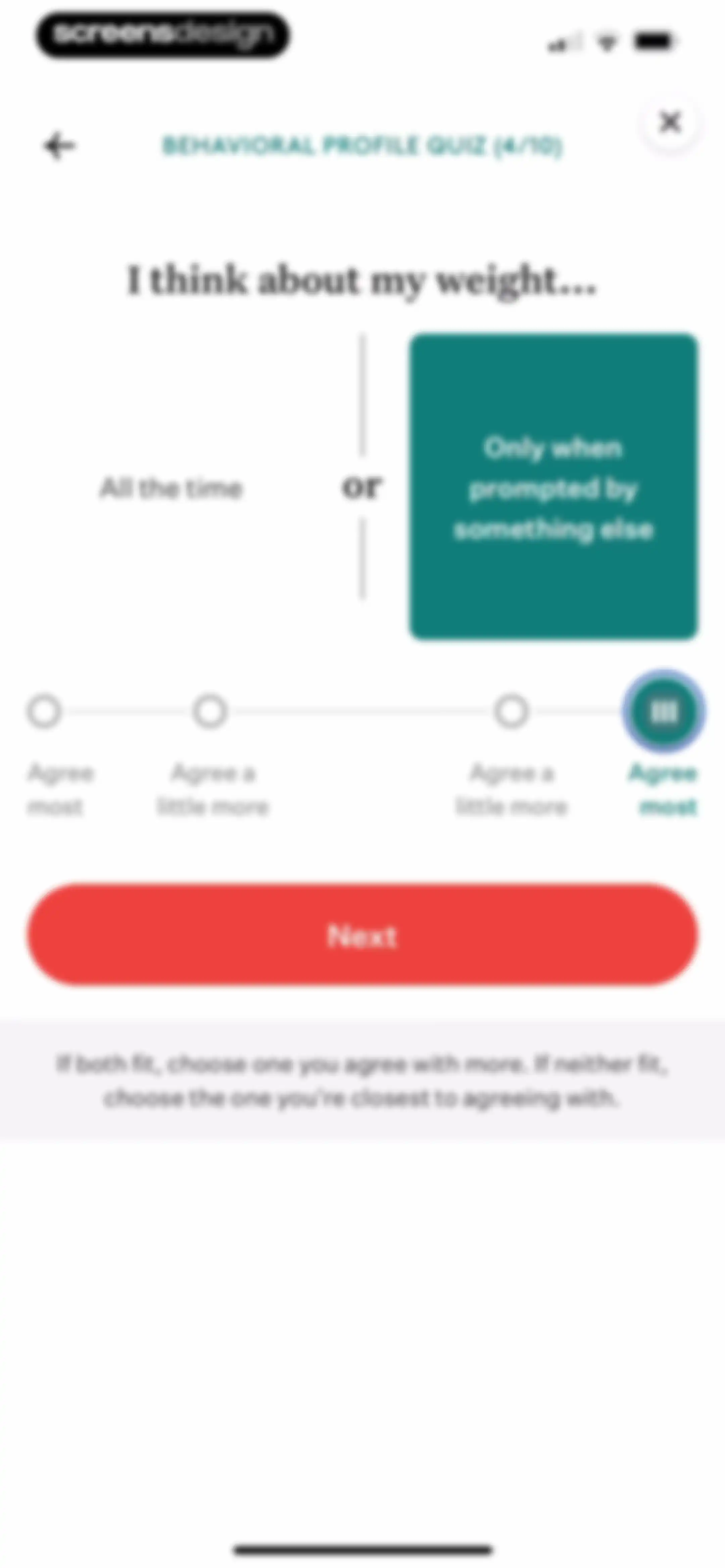 Noom Weight Loss, Food Tracker screen 42