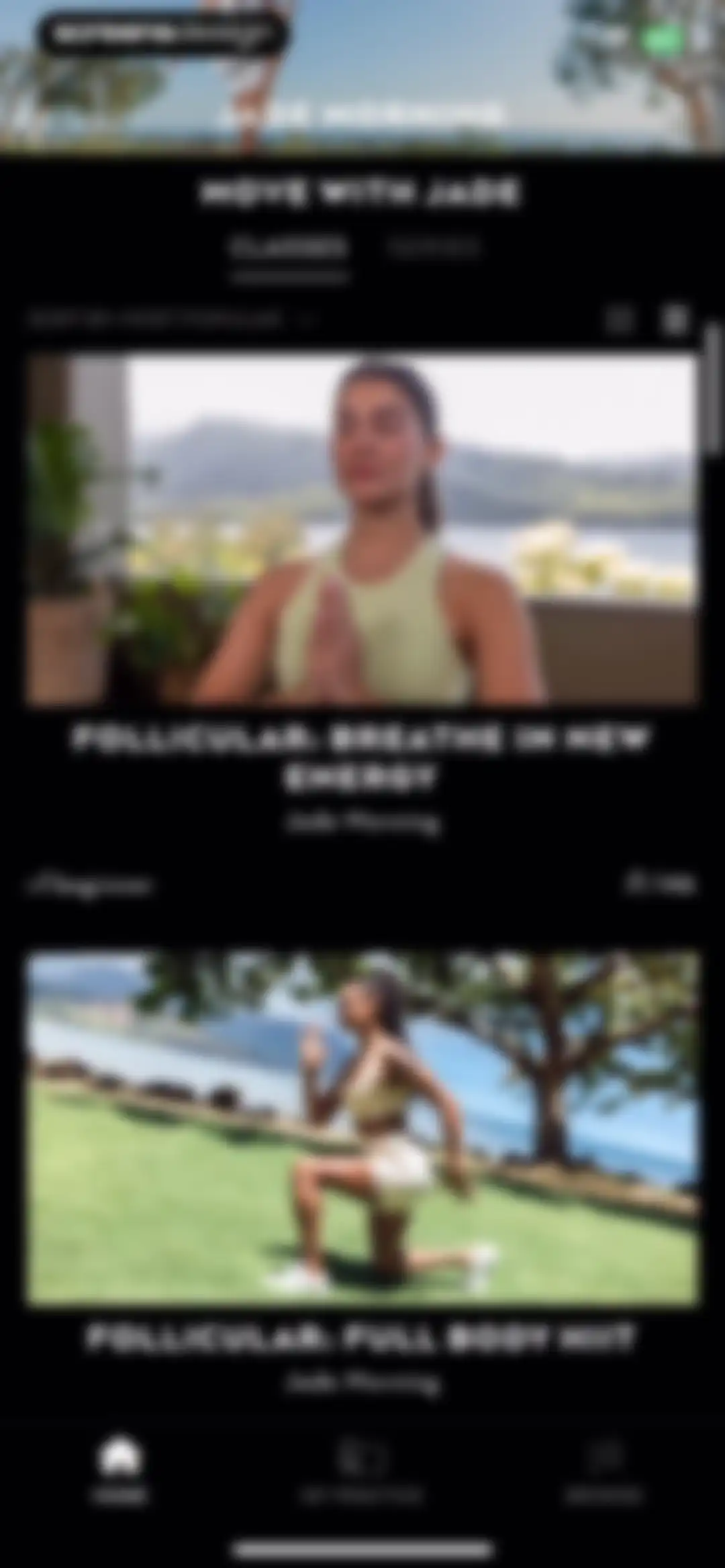 ALO Wellness Club screen 56