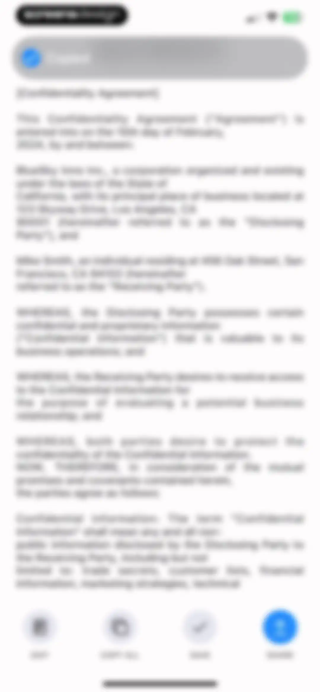 uScan - PDF Document Scanner screen 19