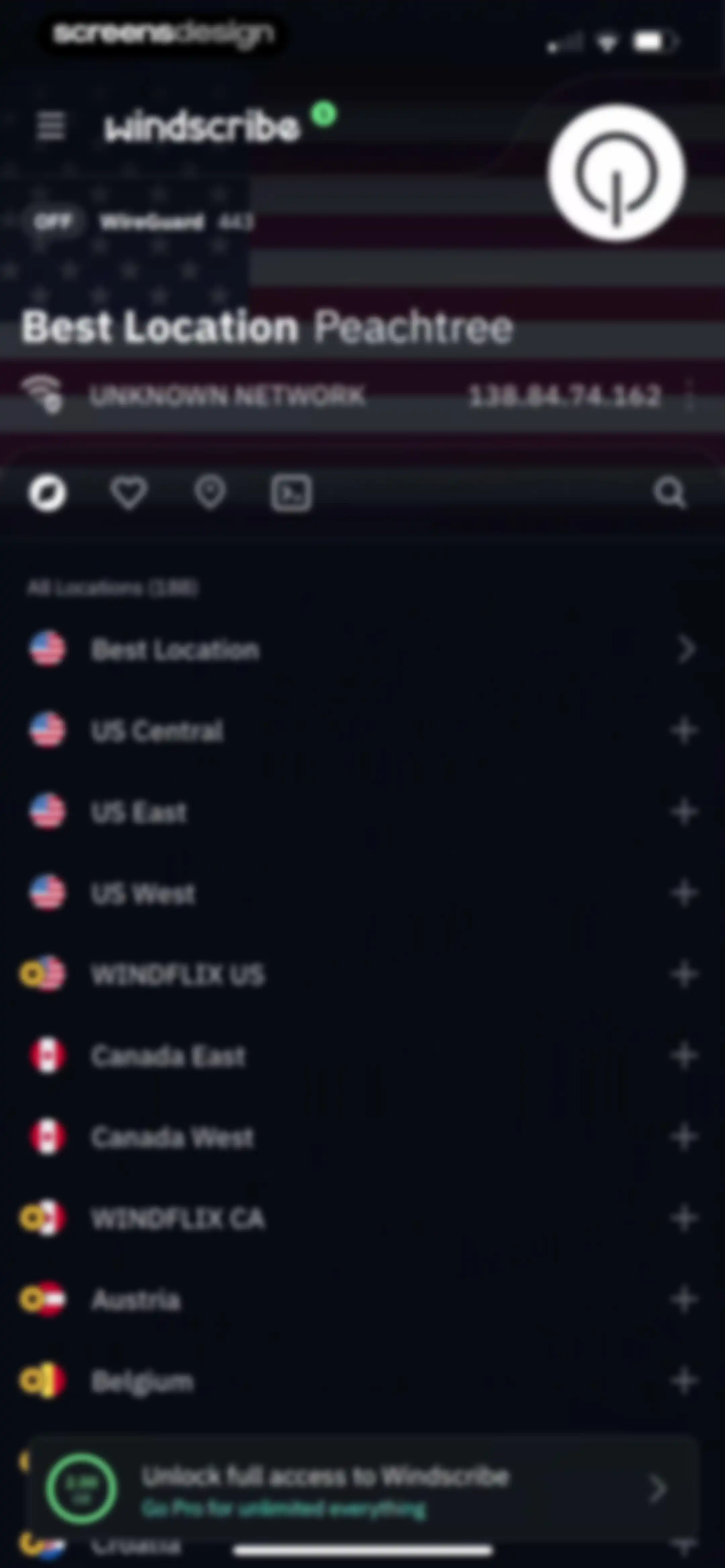 VPN Windscribe: Fast & Secure screen 9
