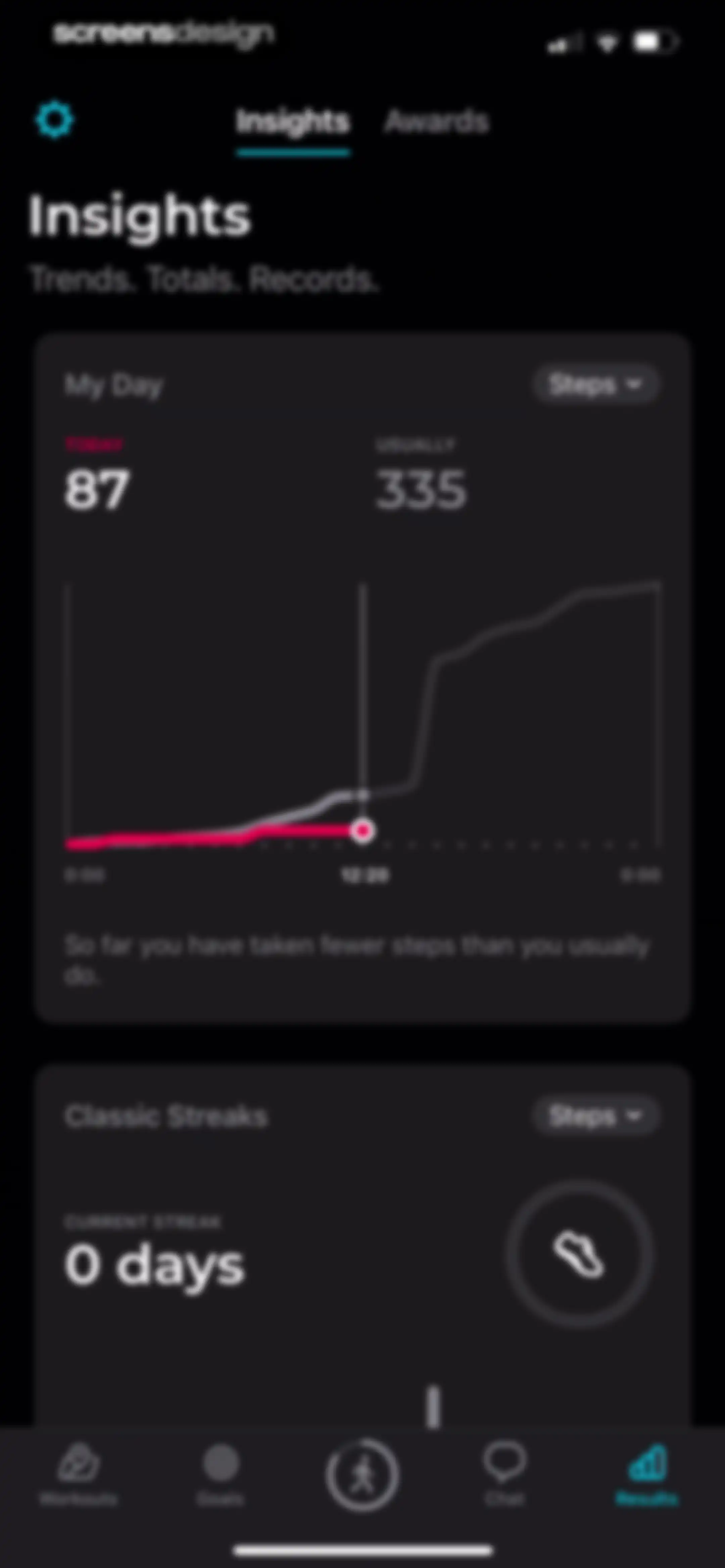 StepsApp Pedometer screen 137