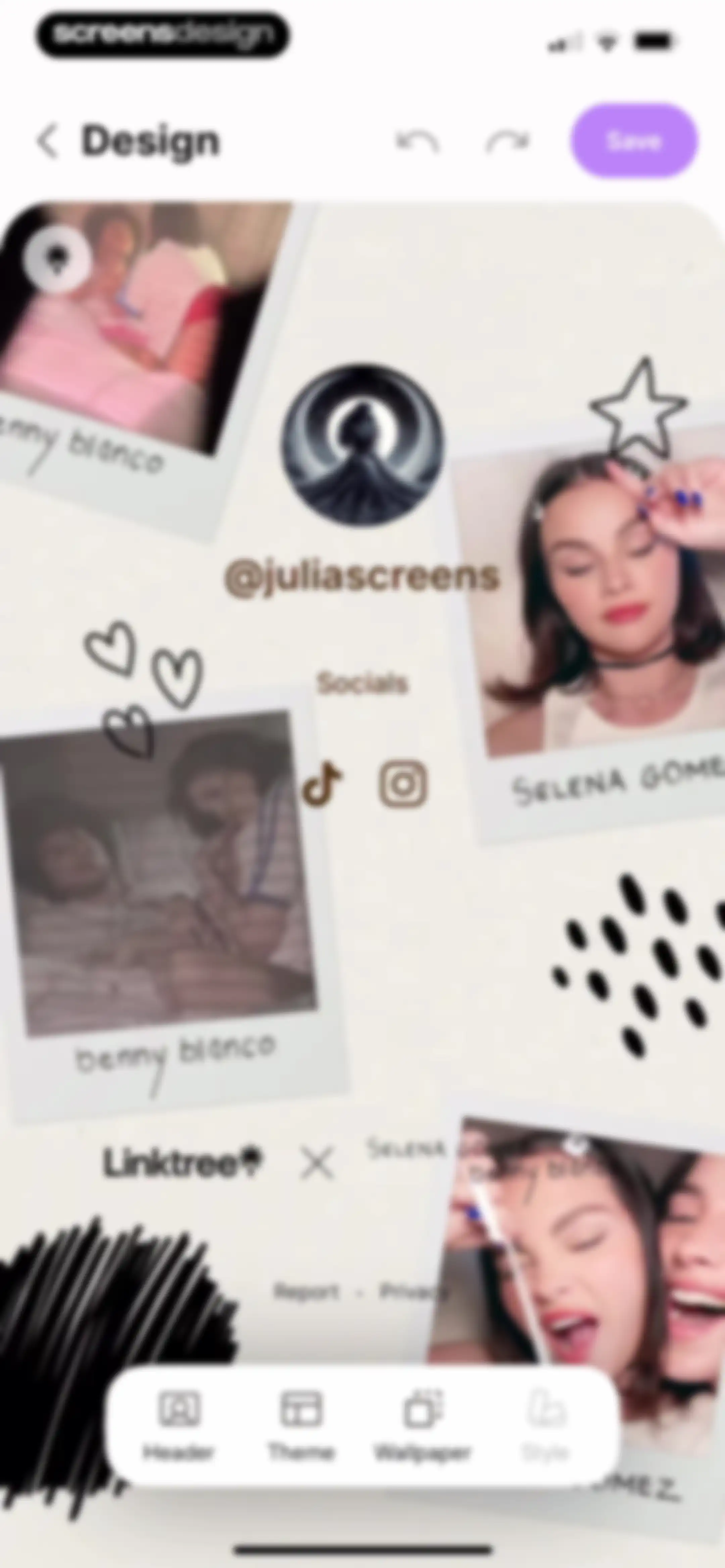 Linktree: Link in Bio Creator screen 82