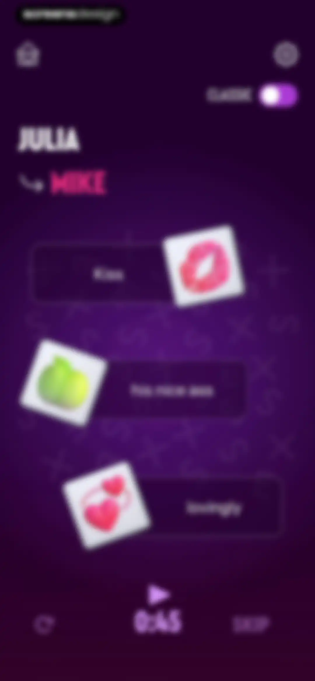 Couples games: Sex Roulette screen 15