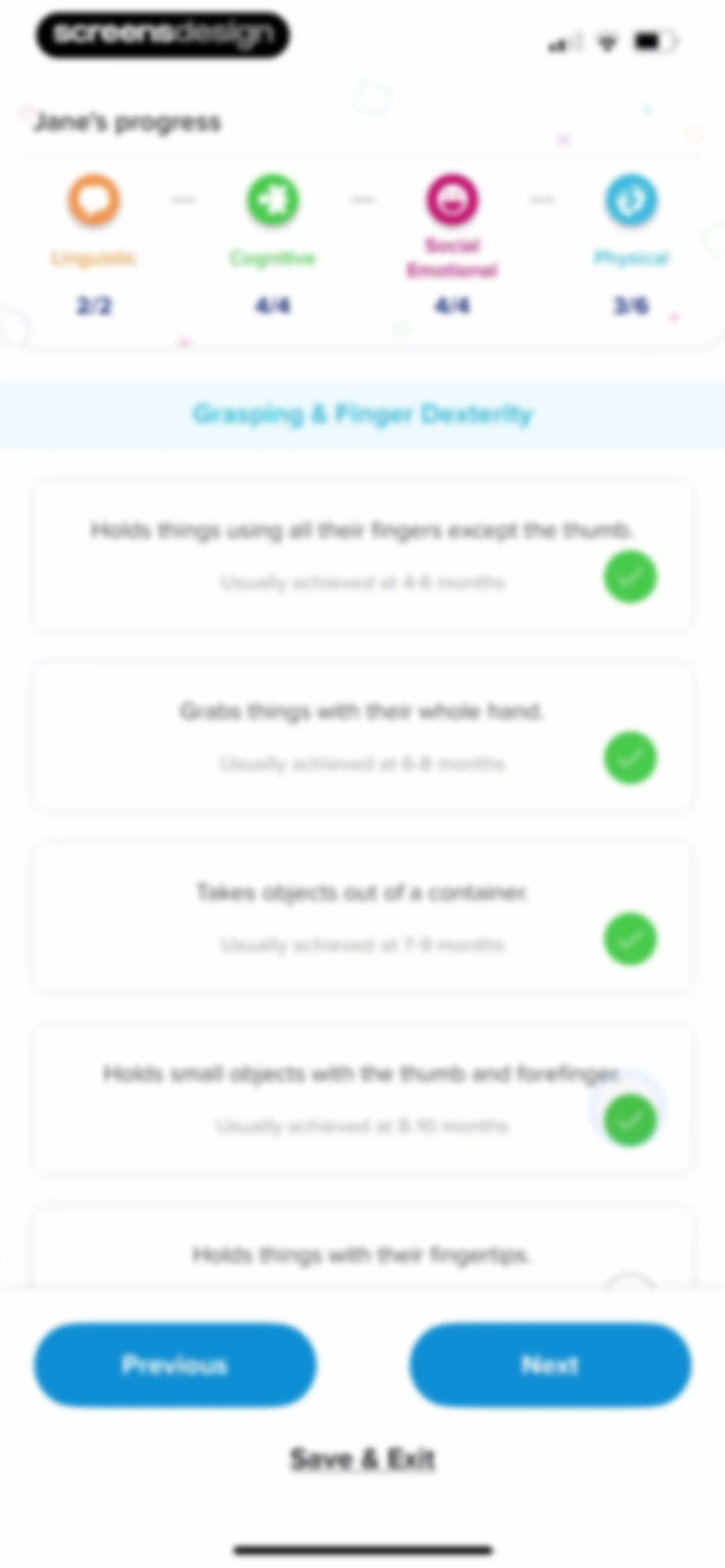 Kinedu: Baby Development screen 49
