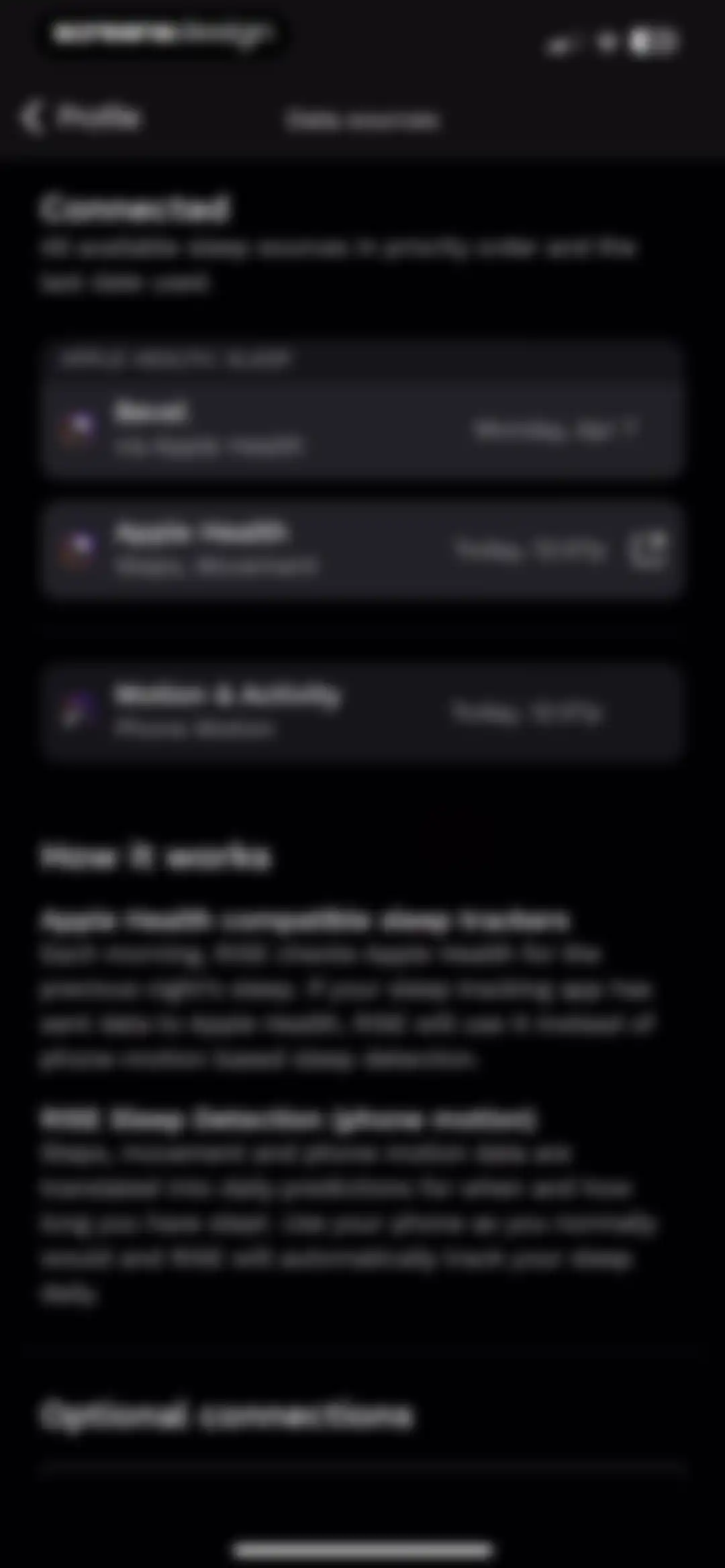 RISE: Sleep Tracker screen 157