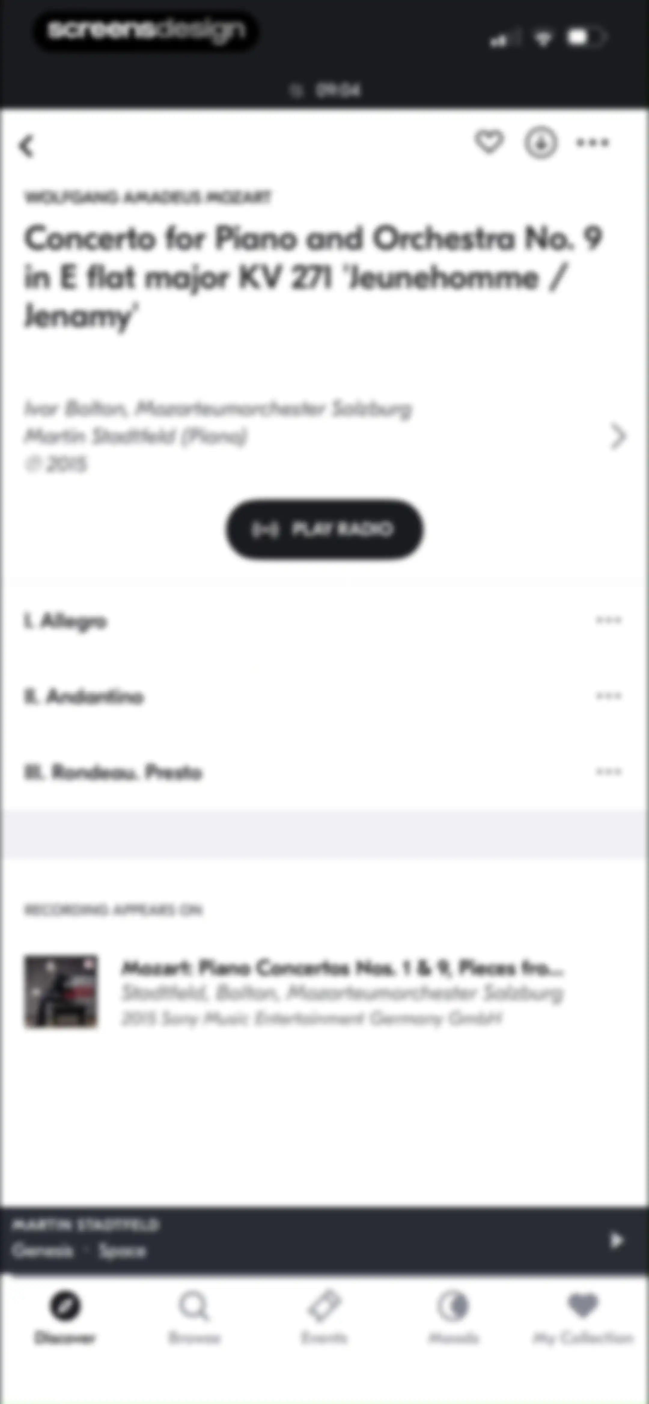 IDAGIO Stream Classical Music screen 52