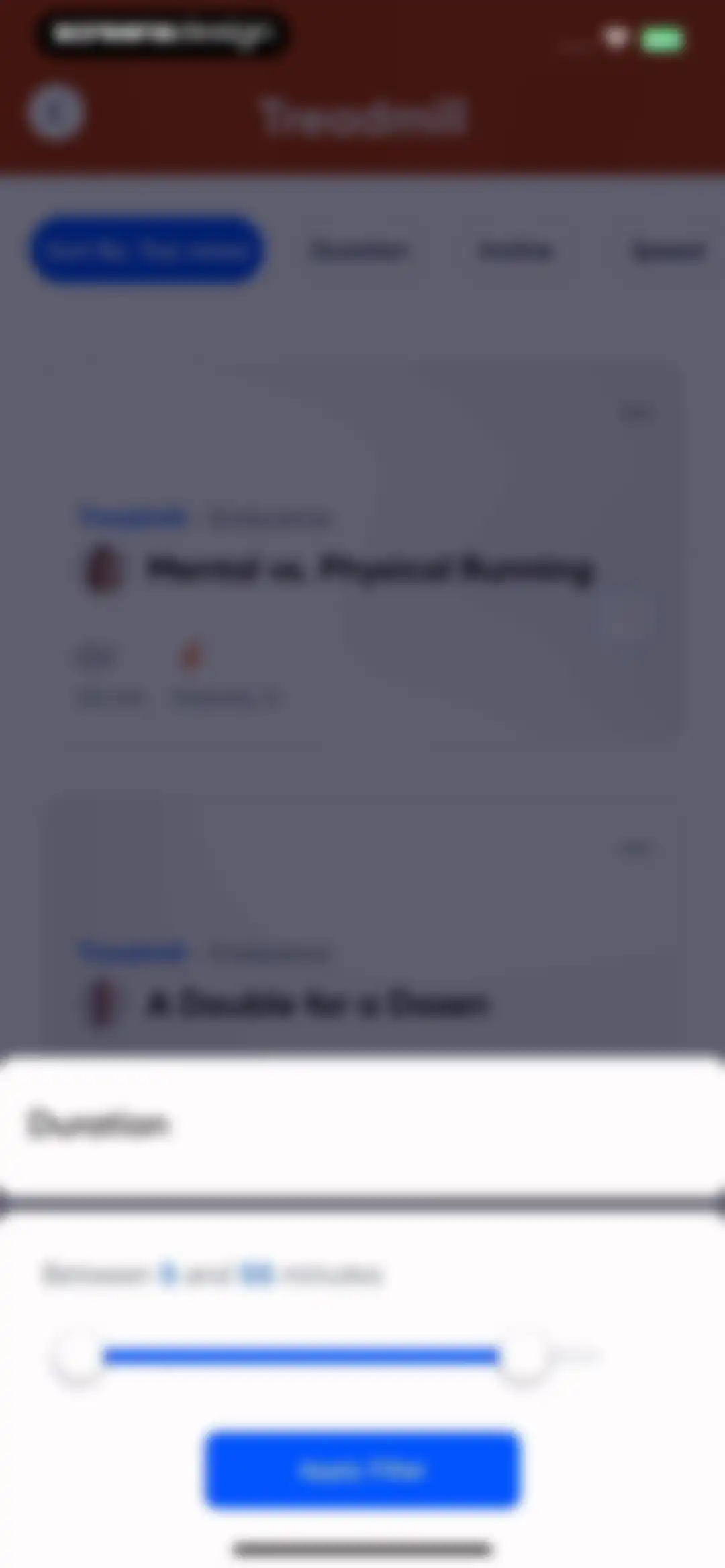 Aaptiv: #1 Audio Fitness App screen 55