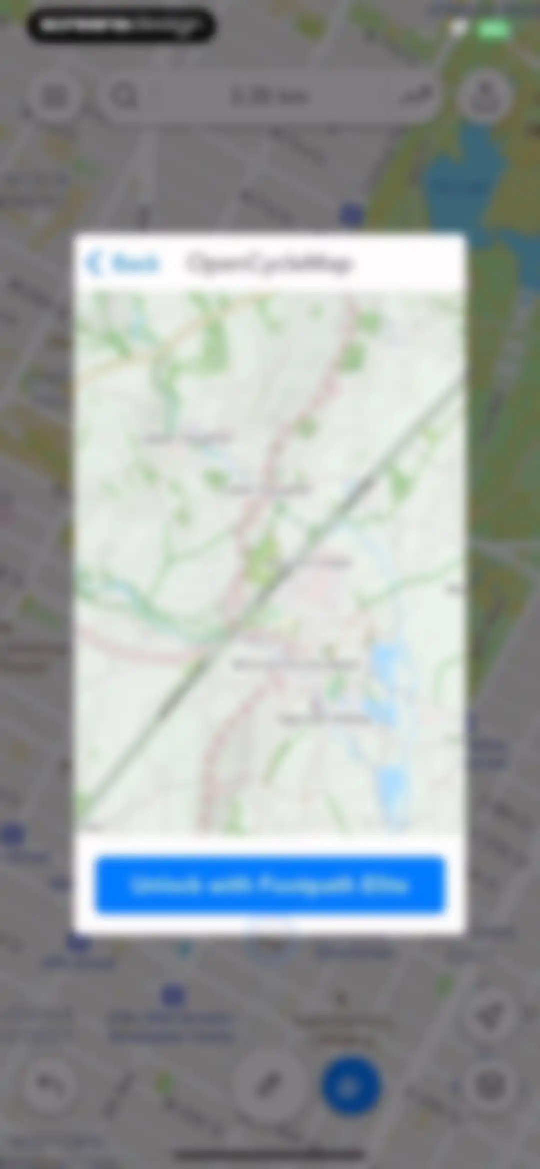 Footpath Route Planner screen 18