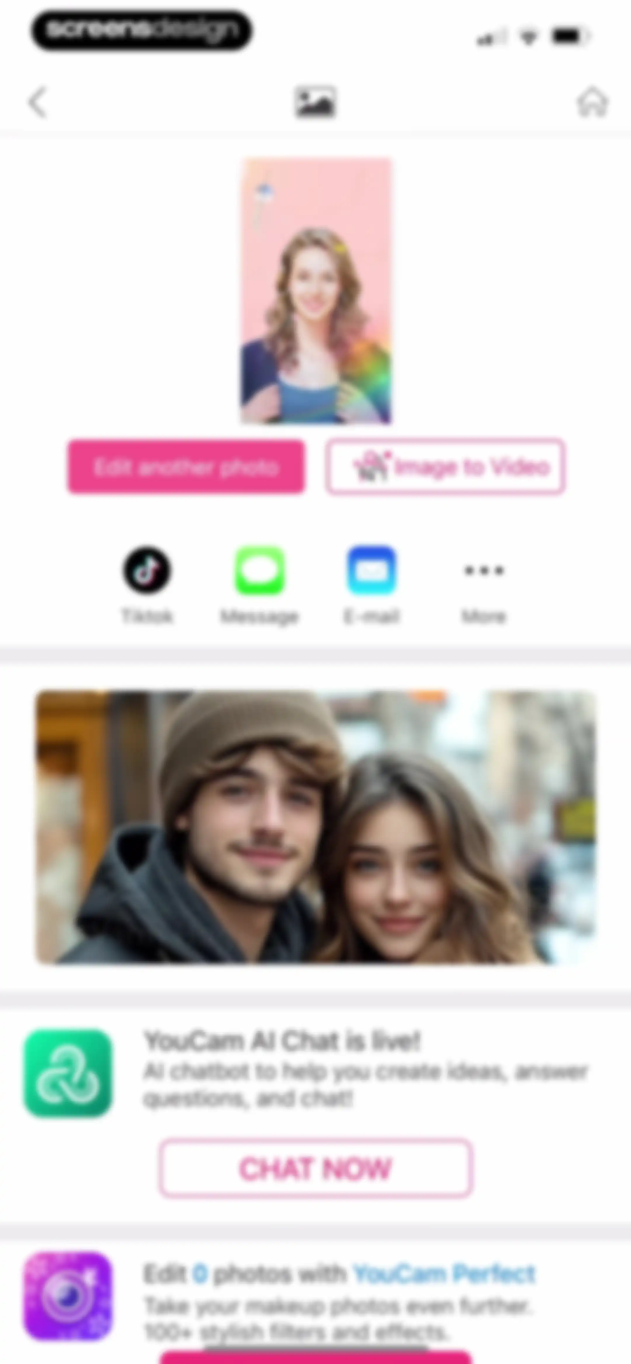 YouCam Makeup: Face Editor screen 128