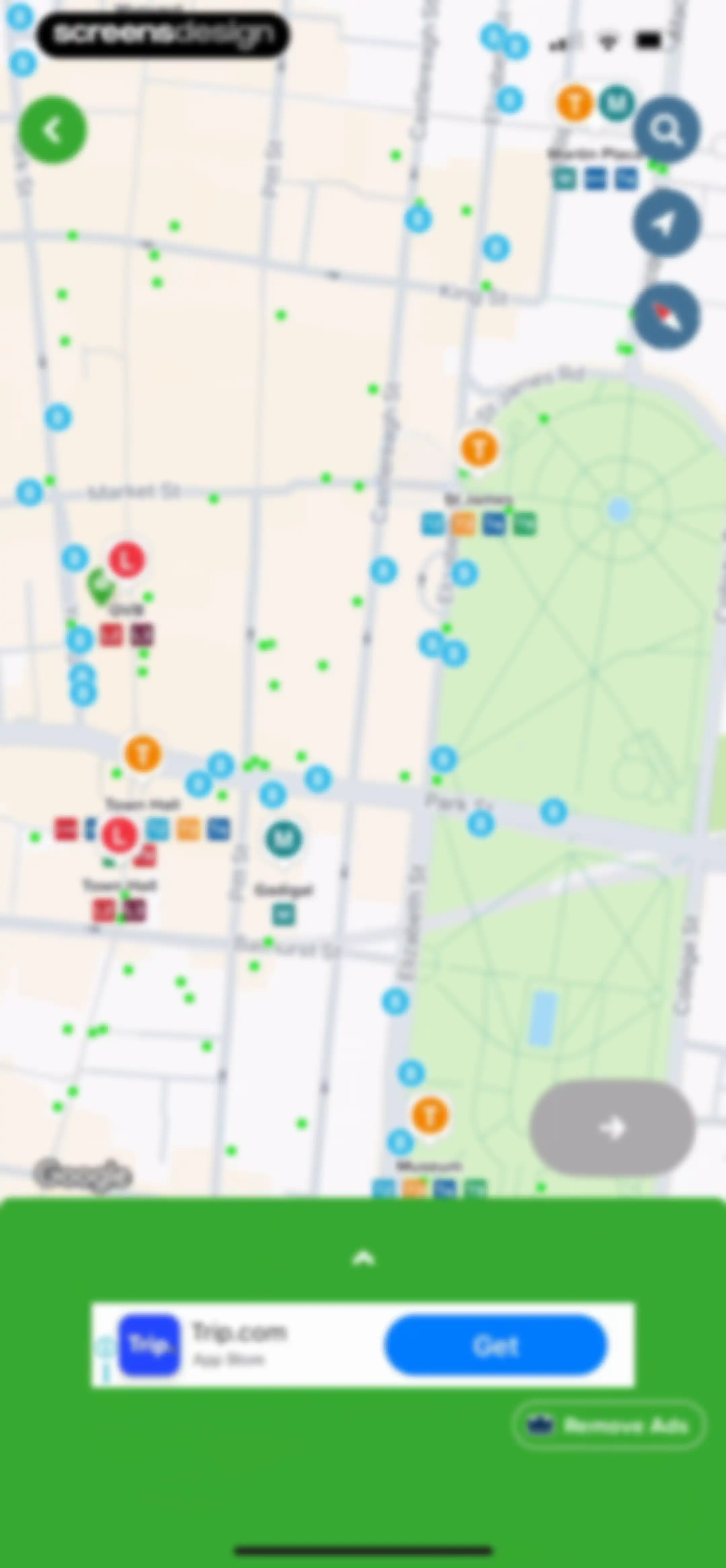 Citymapper: All Live Transit screen 138