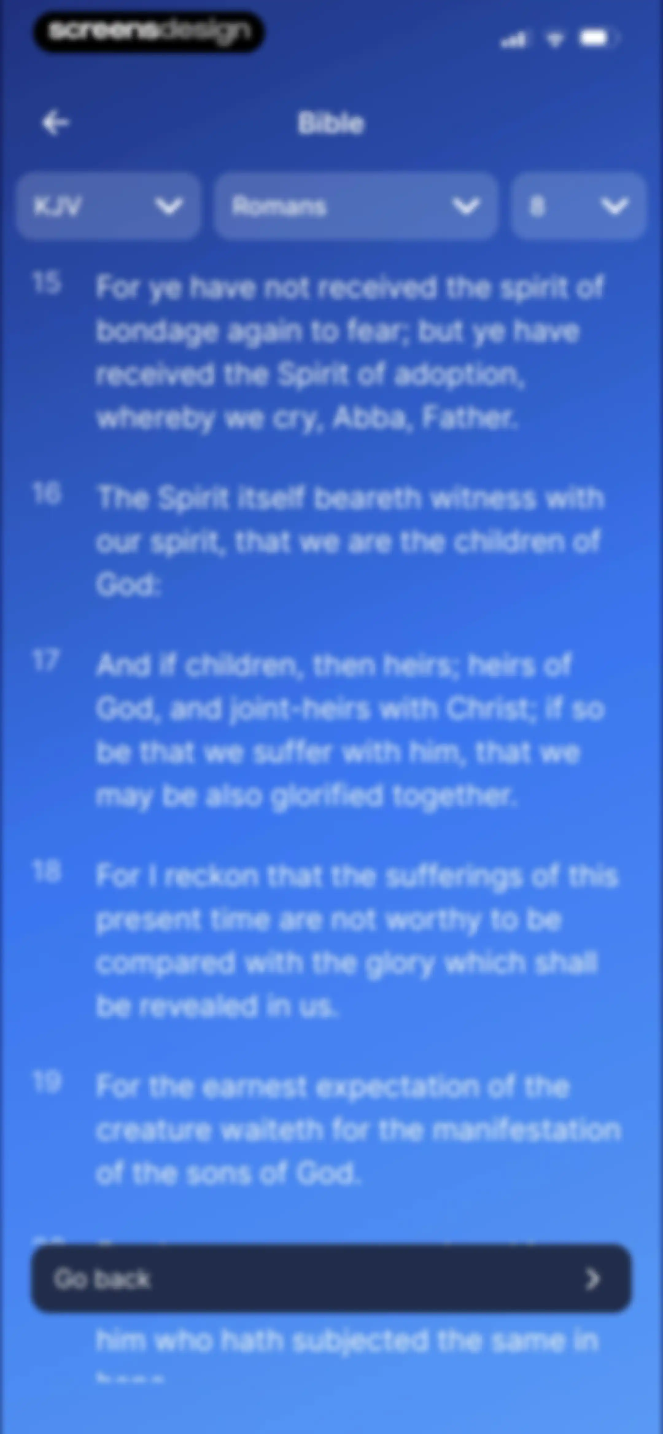 Creed: Bible Chat & Companion screen 61