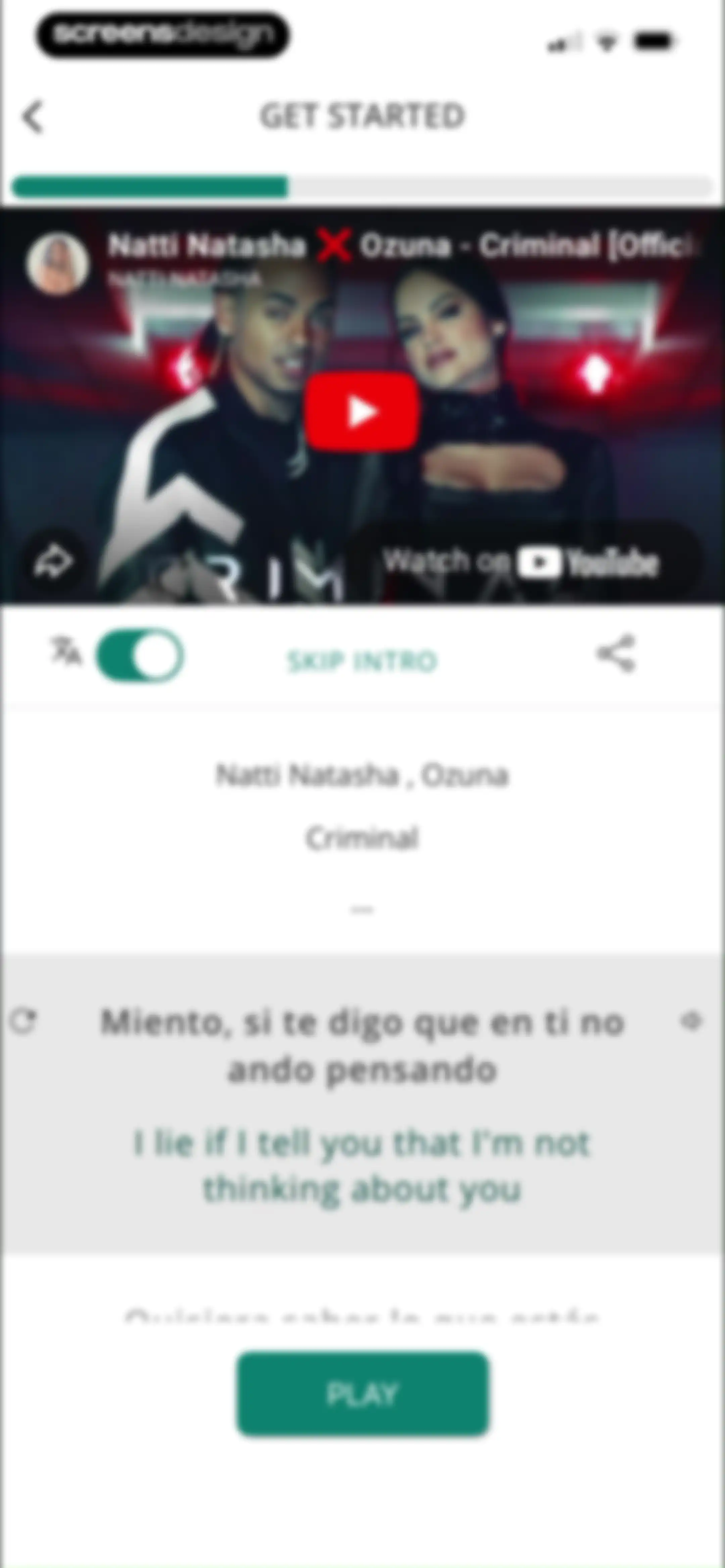 LyricFluent: Learn Languages screen 13