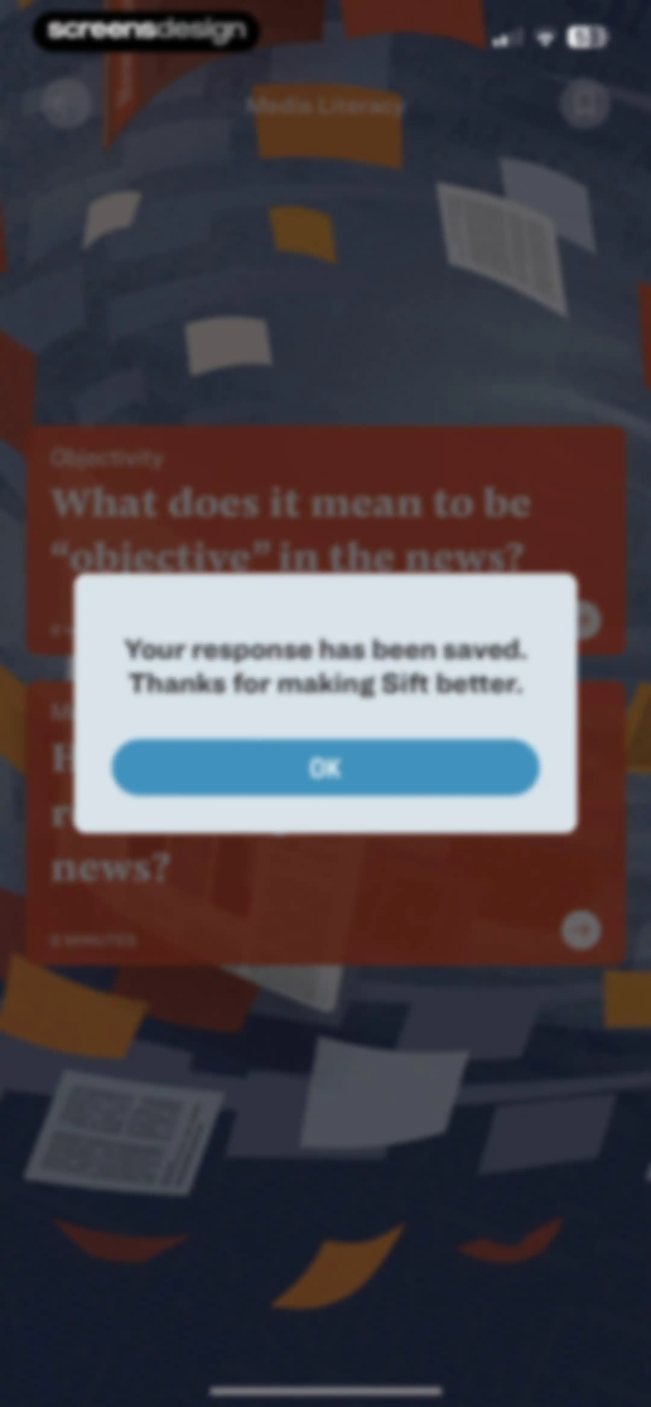 Sift - News Therapy screen 65