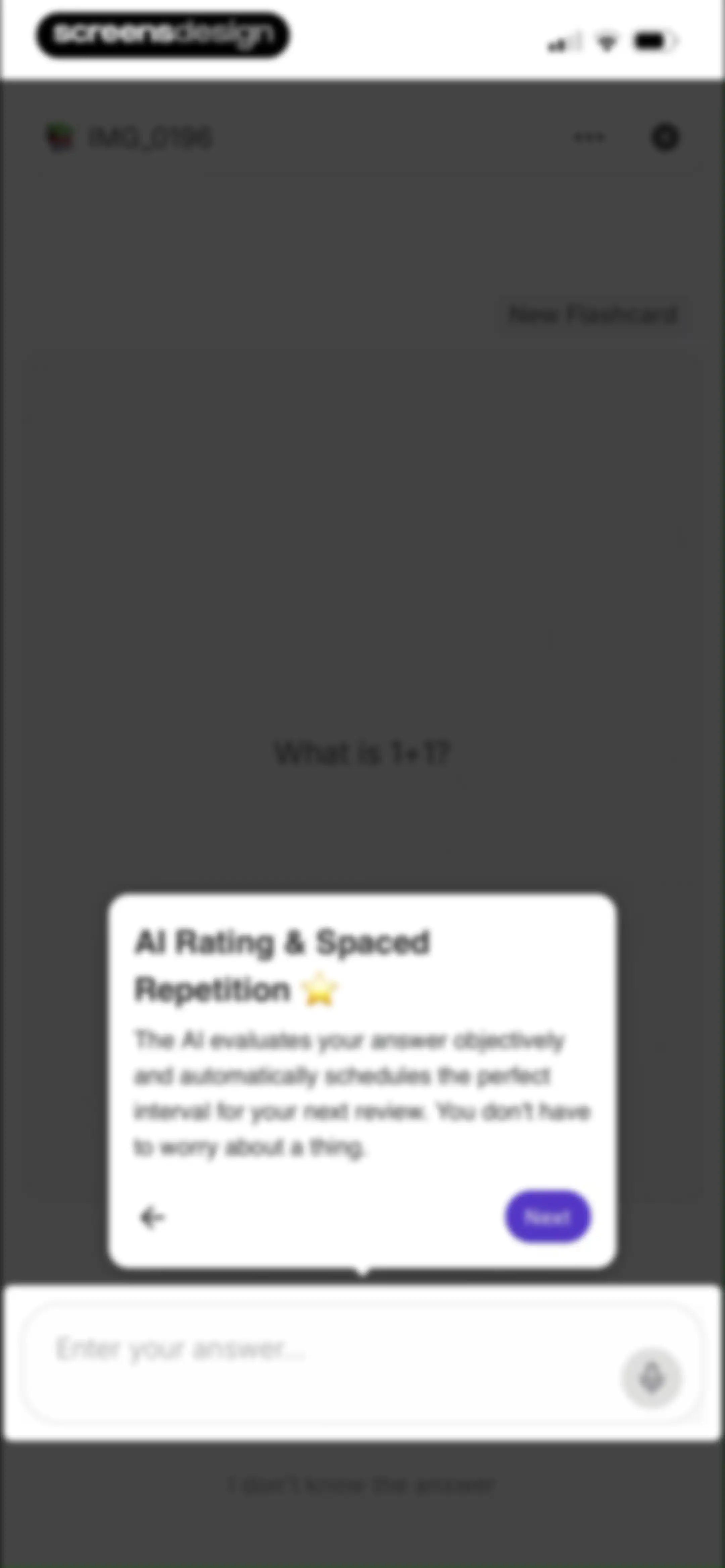 Retain Cards: AI Flashcards screen 51
