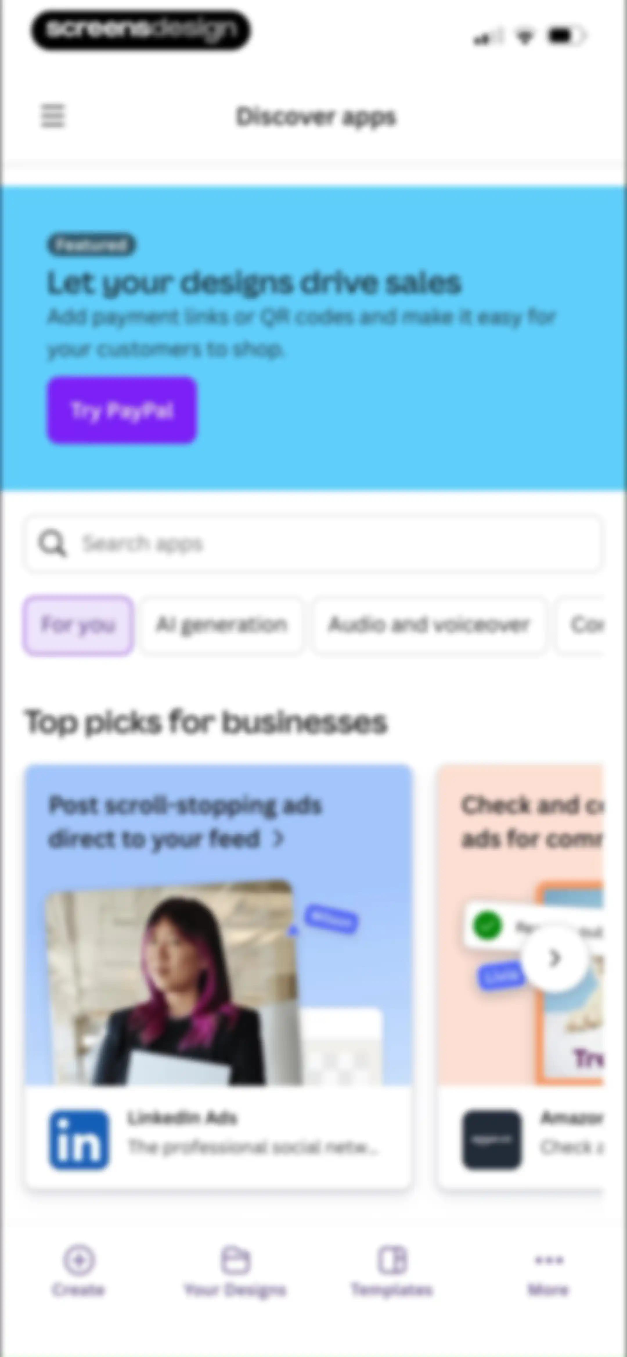 Canva: AI Video & Photo Editor screen 188