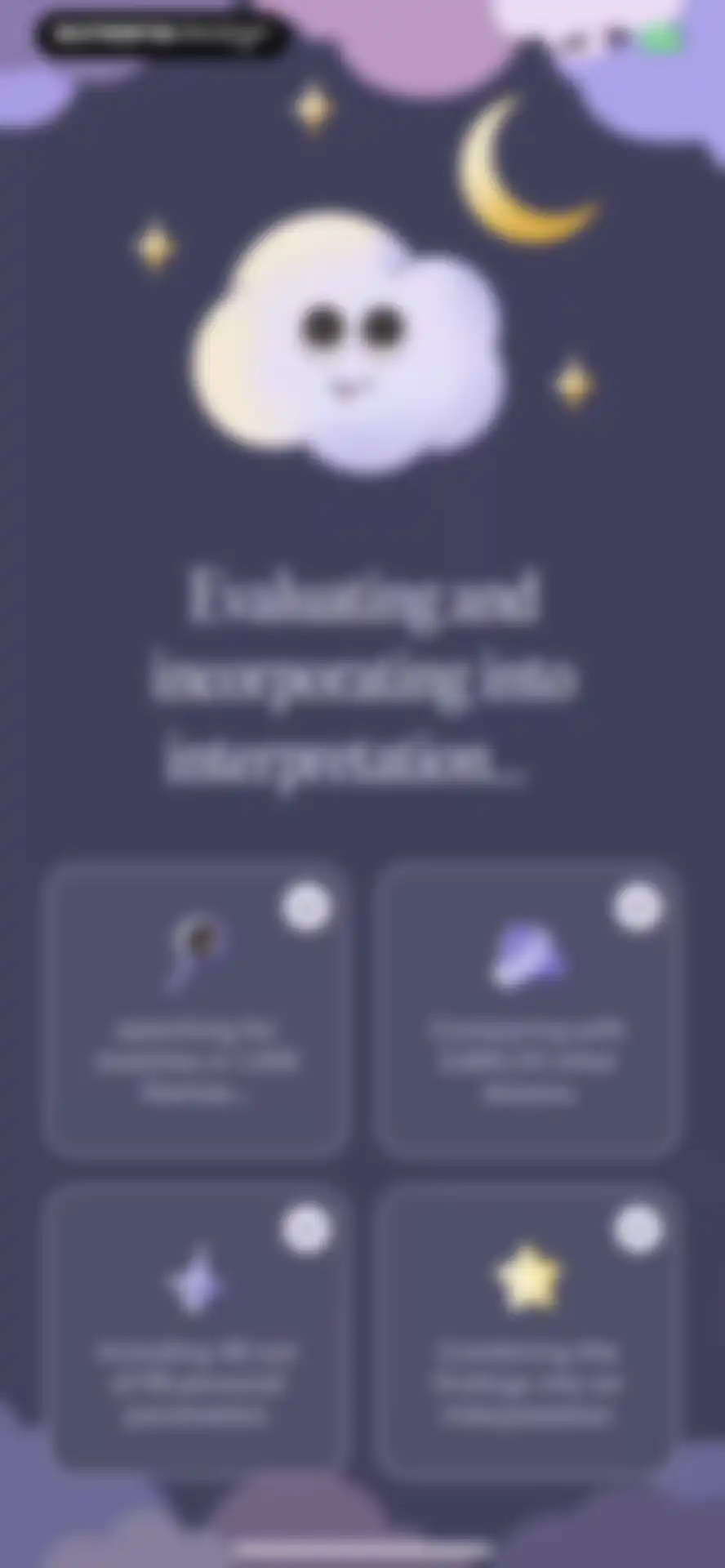 DreamApp: Dream Interpretation screen 44