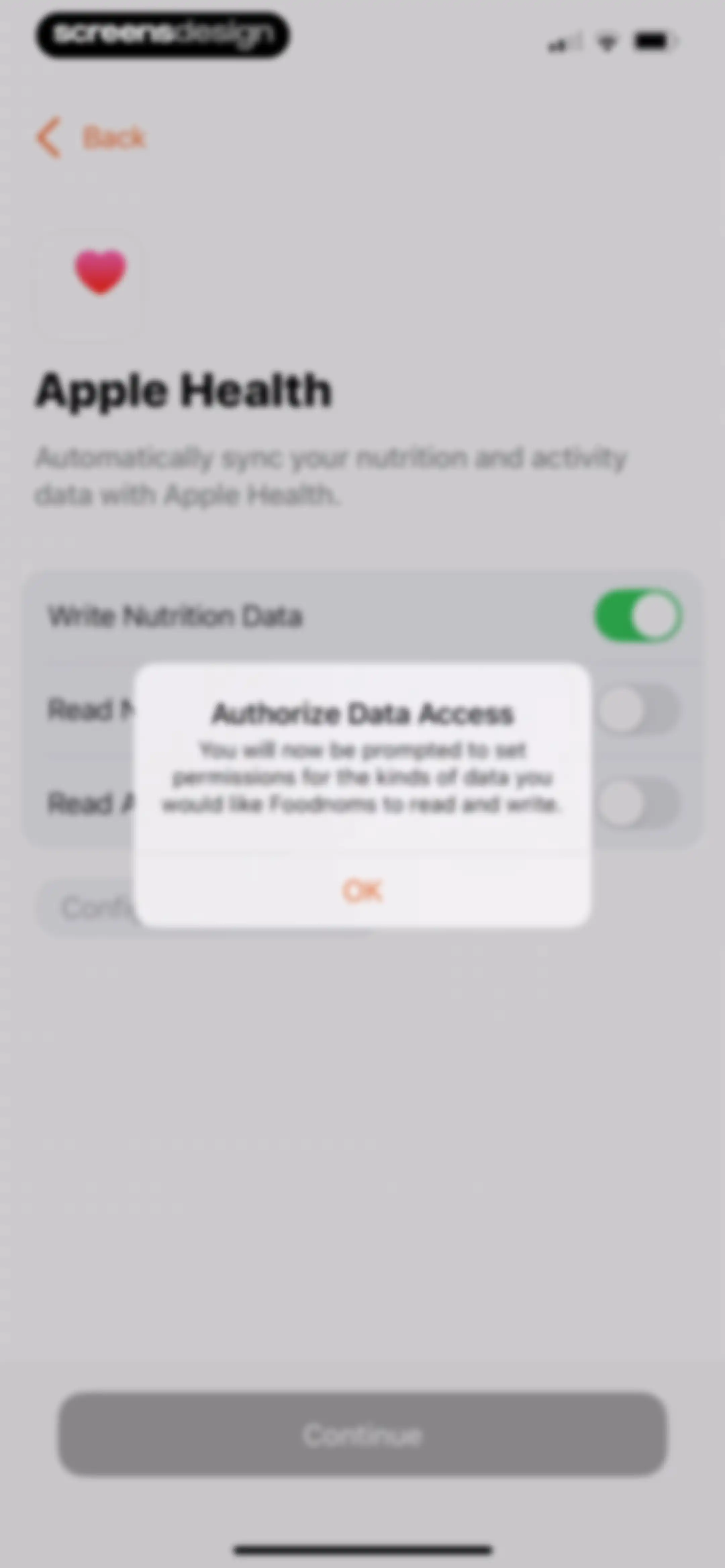 Nutrition Tracker: Foodnoms screen 18