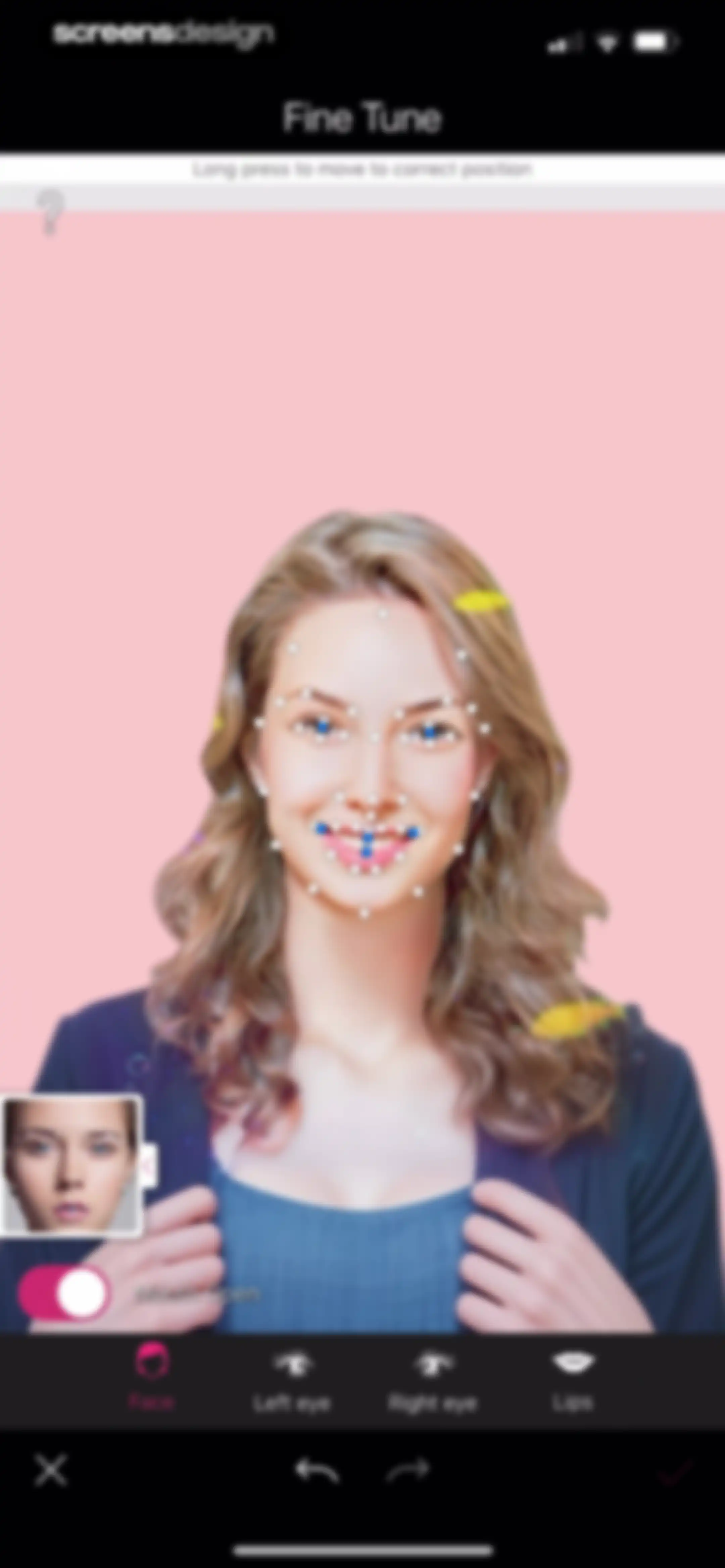 YouCam Makeup: Face Editor screen 133