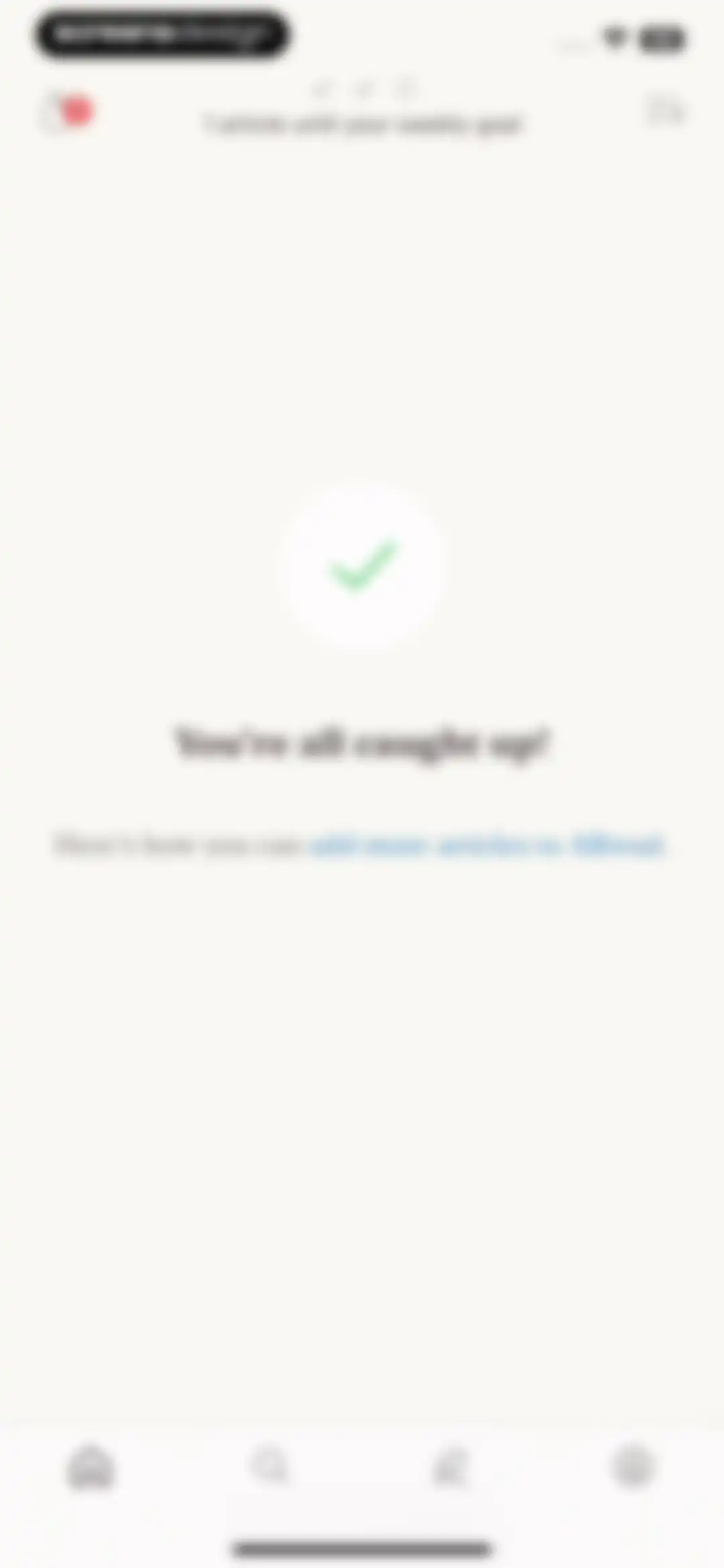 Alfread: grow reading habit screen 31