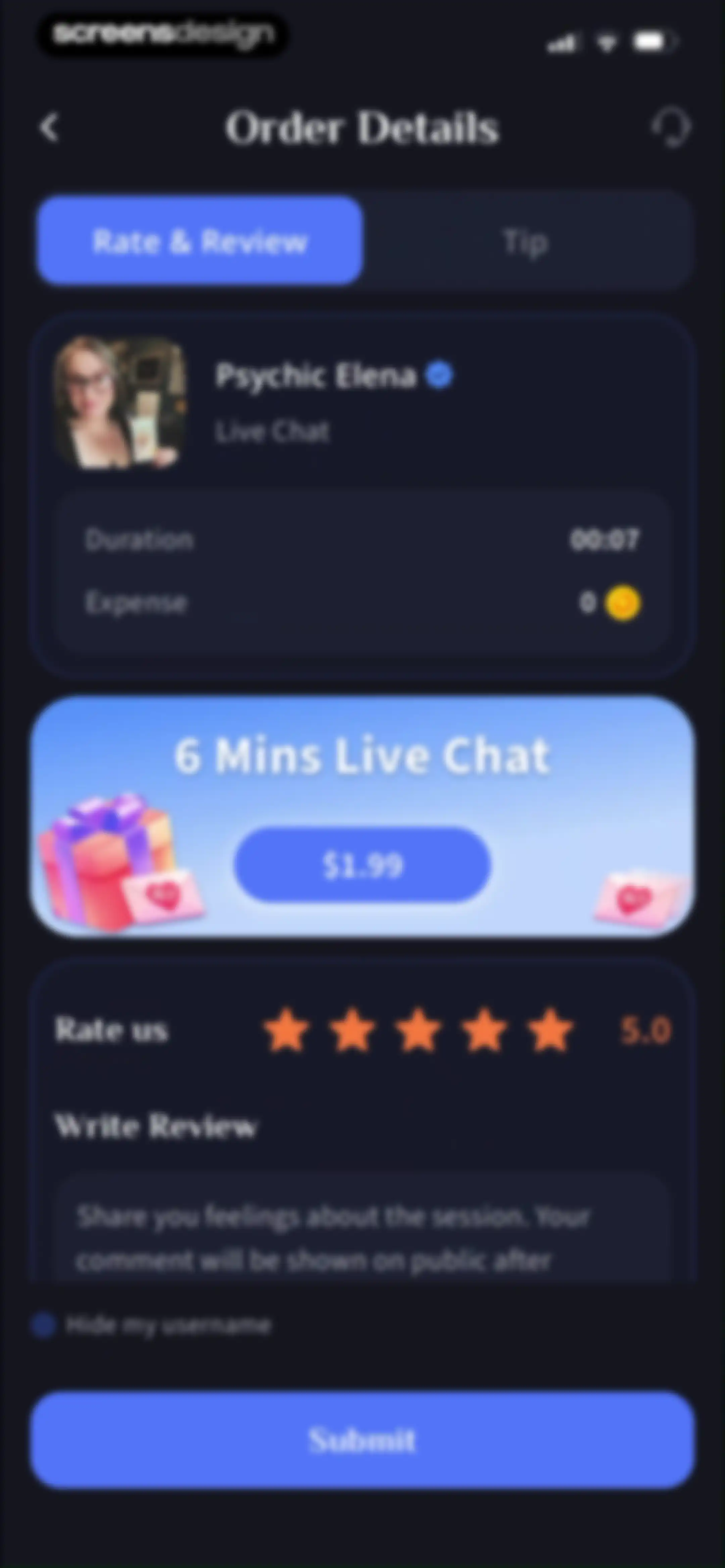 HealTalk - Text Reading screen 81