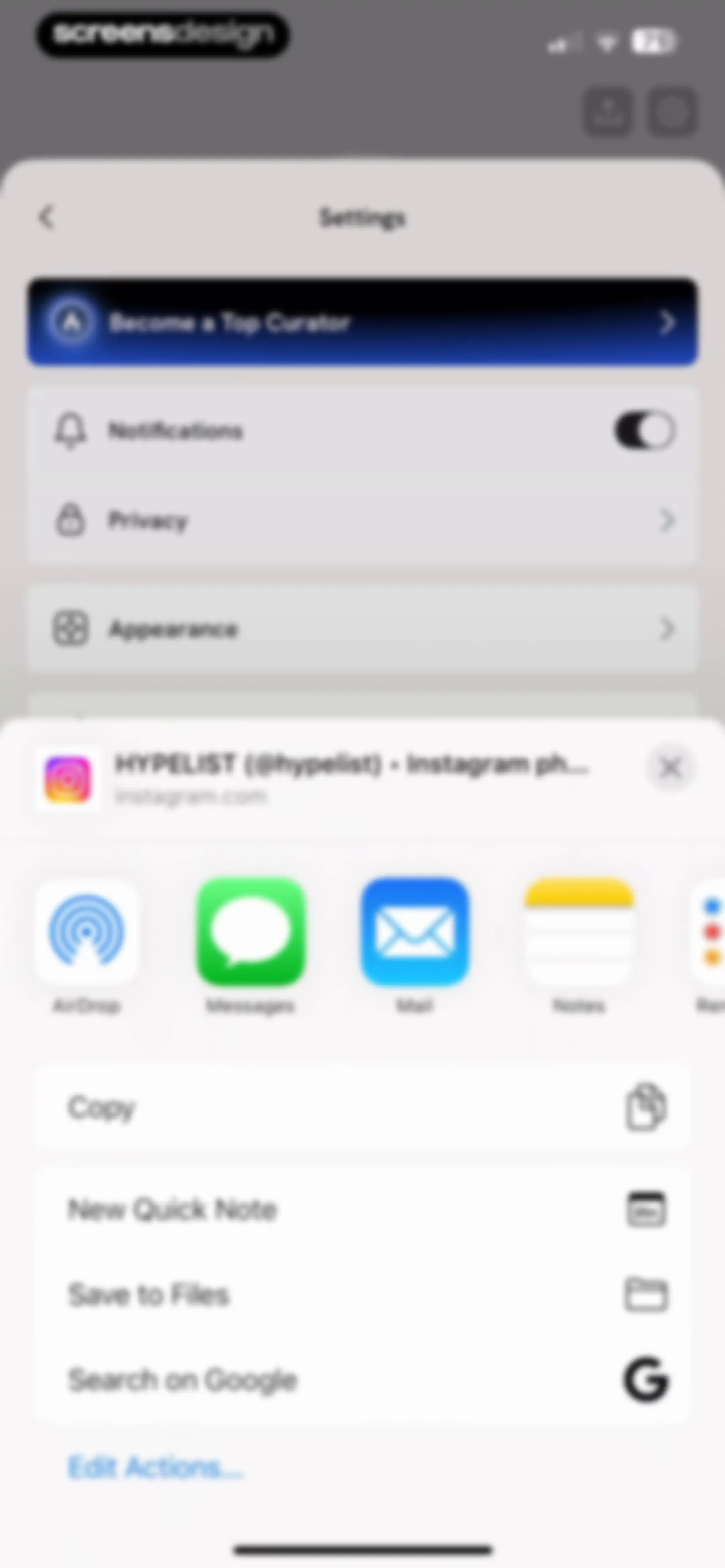 Hypelist: Create & Share Lists screen 174