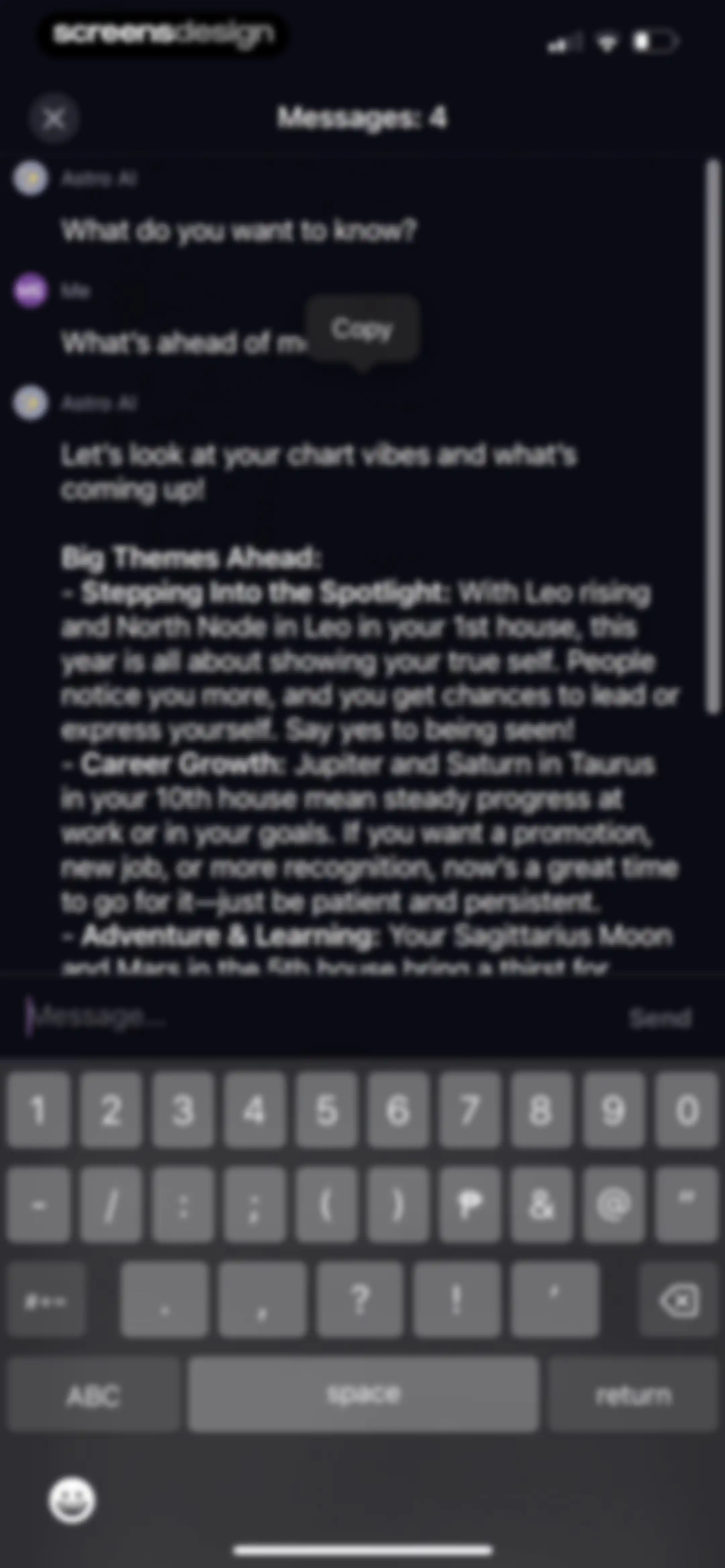 Astro AI: Life Advice screen 30