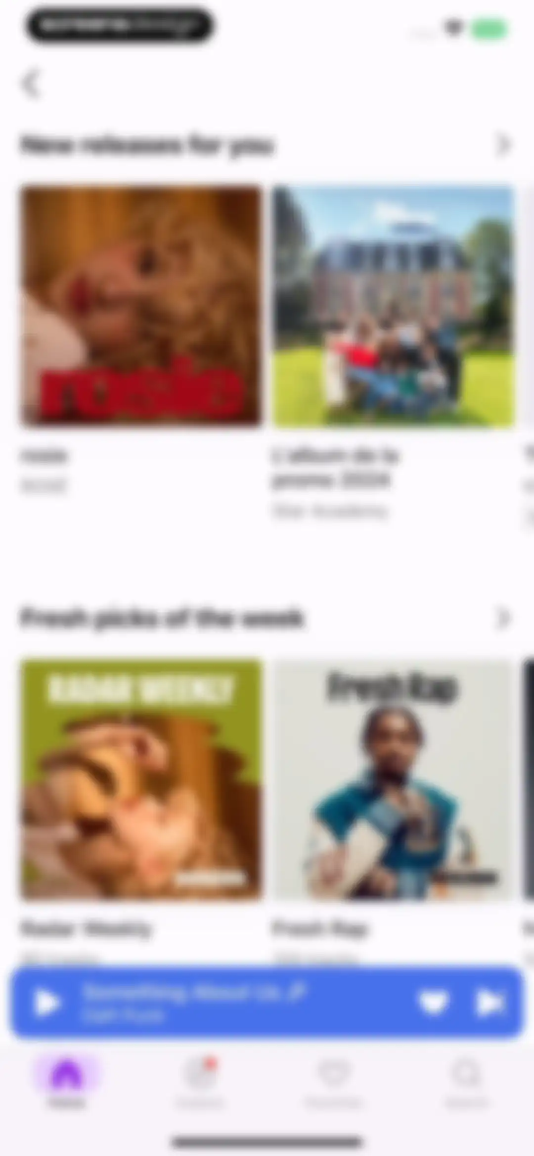 Deezer: Music Player, Podcast screen 78