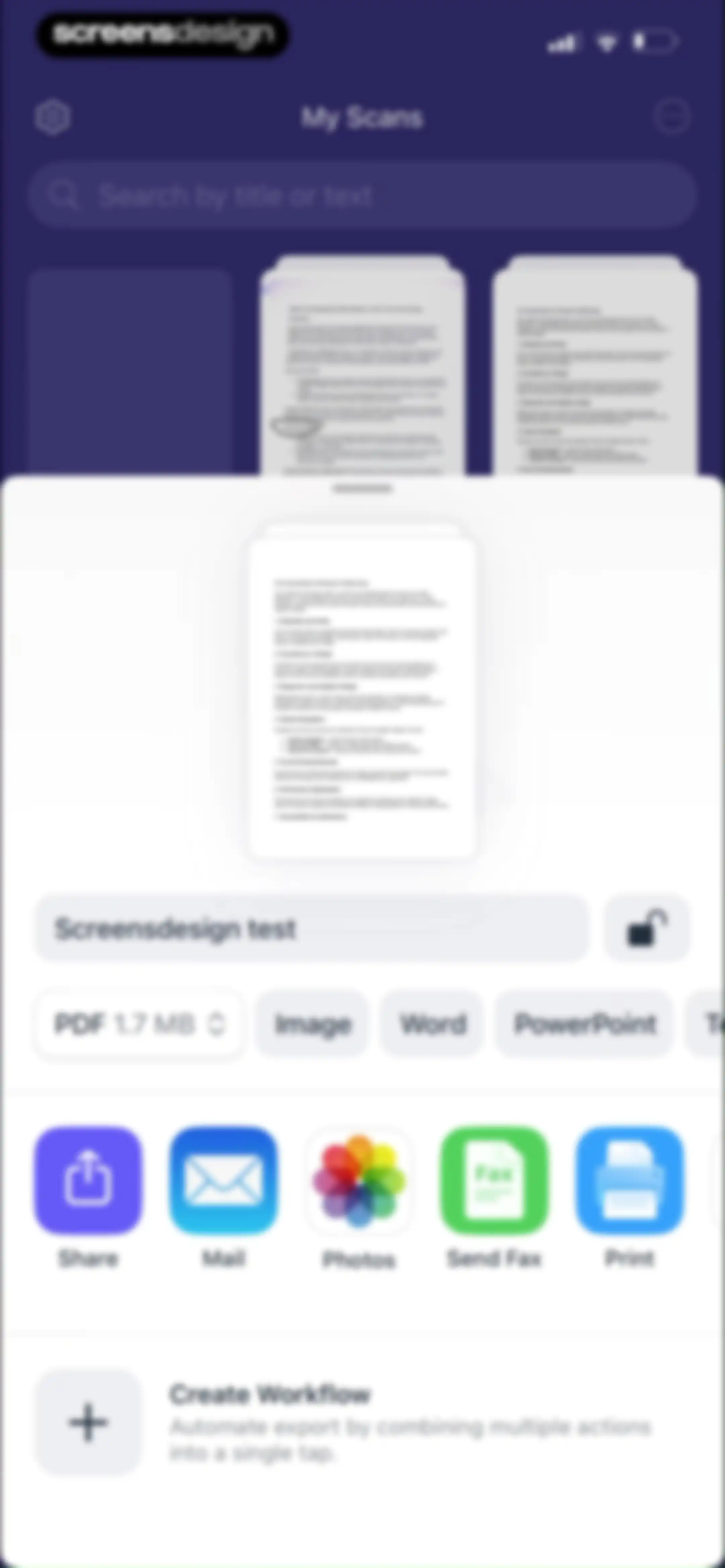 Scanner Pro・Scan PDF Documents screen 107