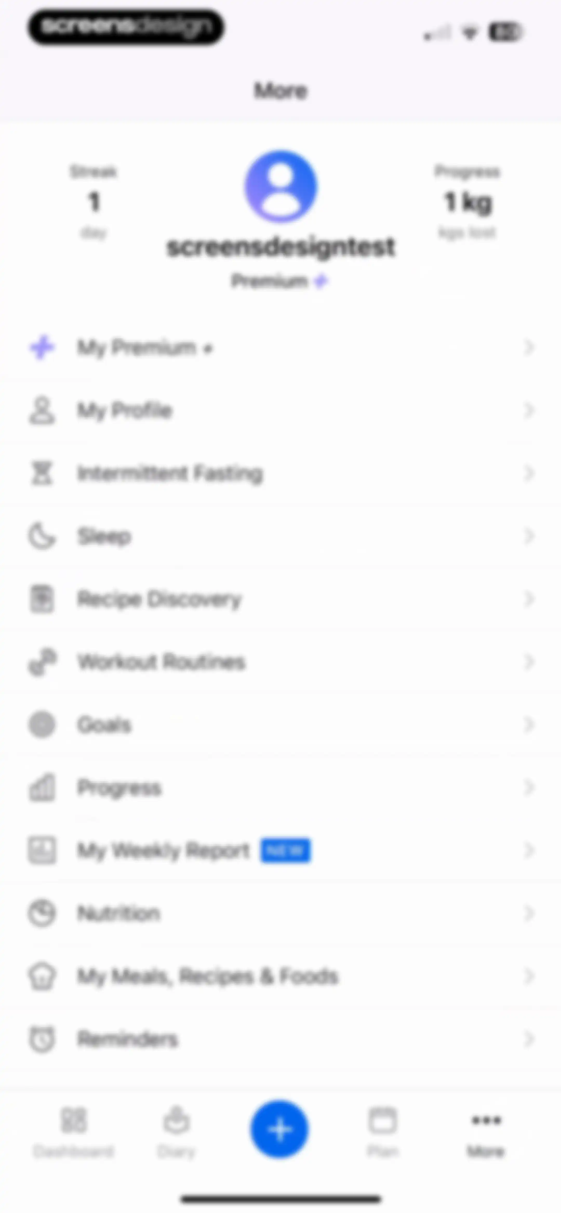MyFitnessPal: Calorie Counter screen 189
