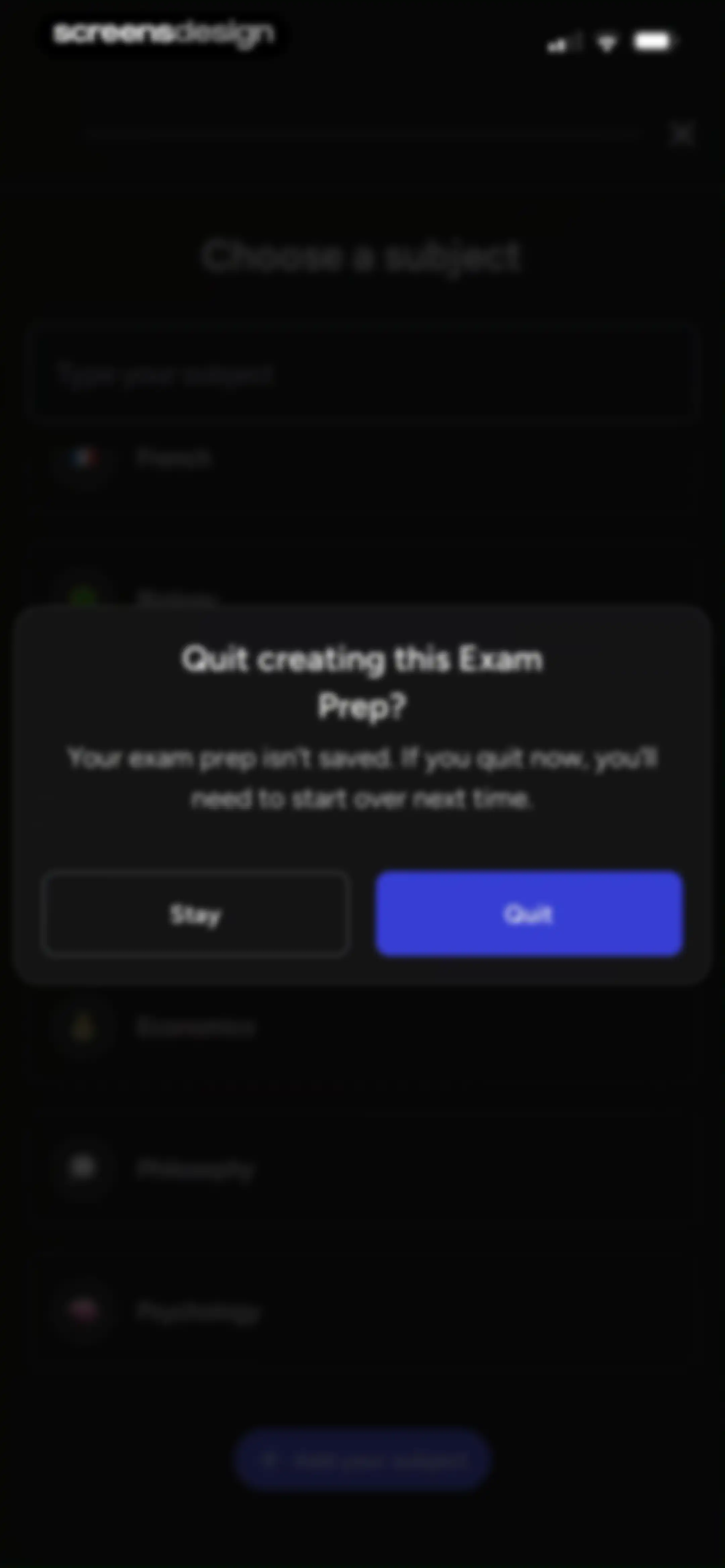 Astra AI: Study & Exam Prep screen 135
