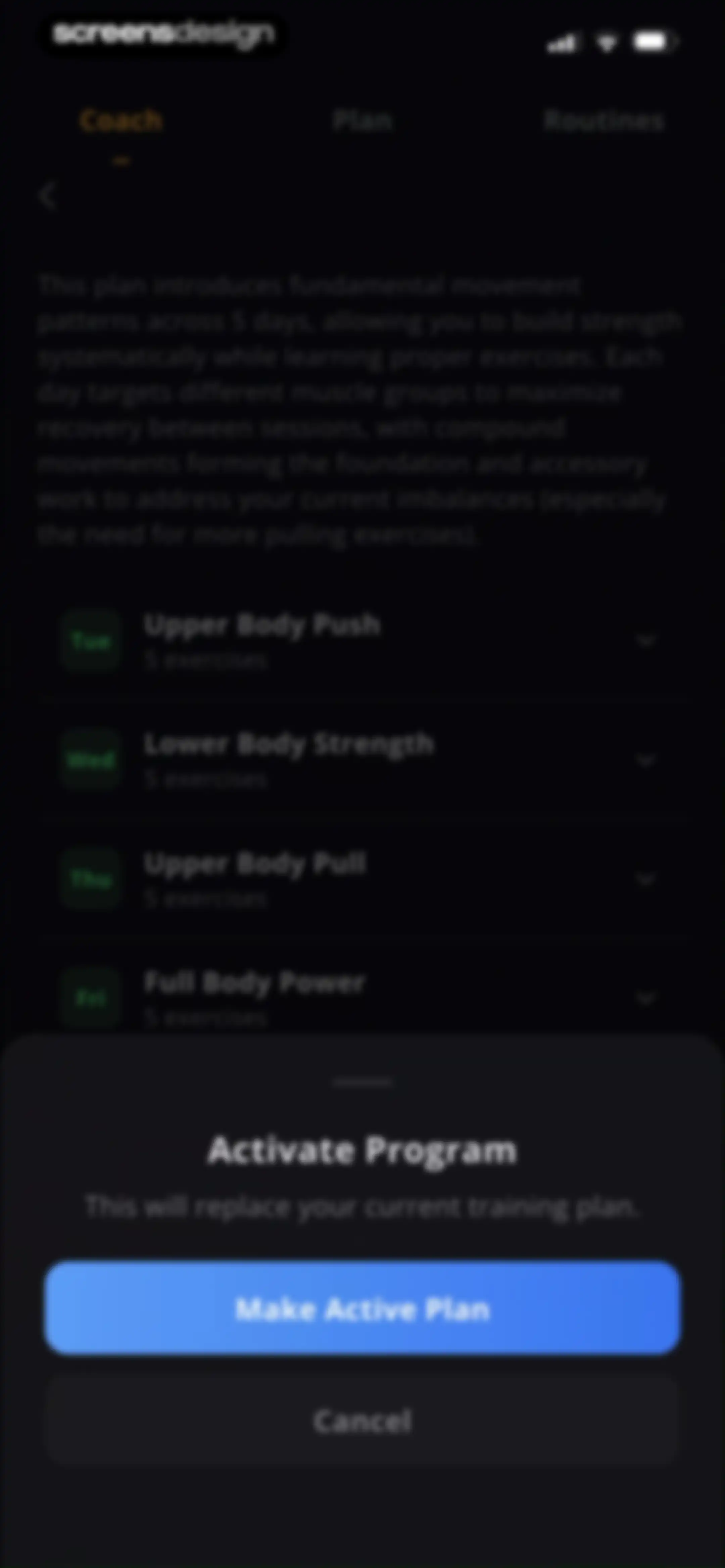 Stronger - Gym Workout Planner screen 106