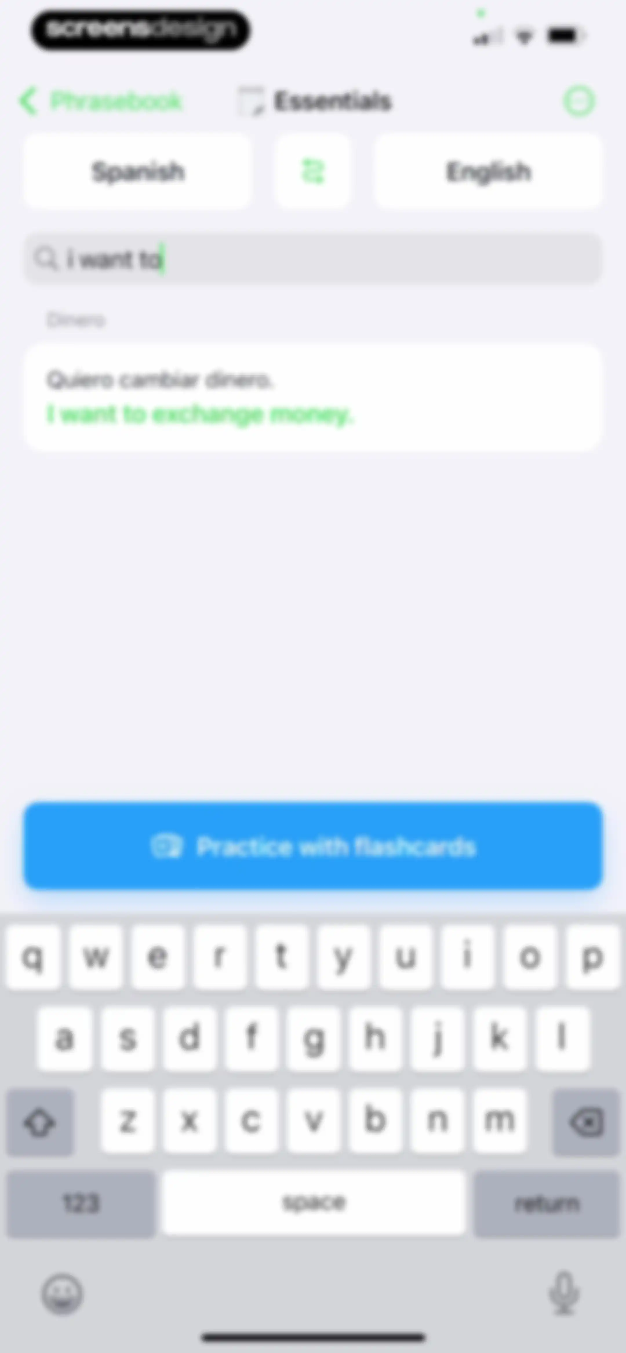 iTranslate Translator screen 70
