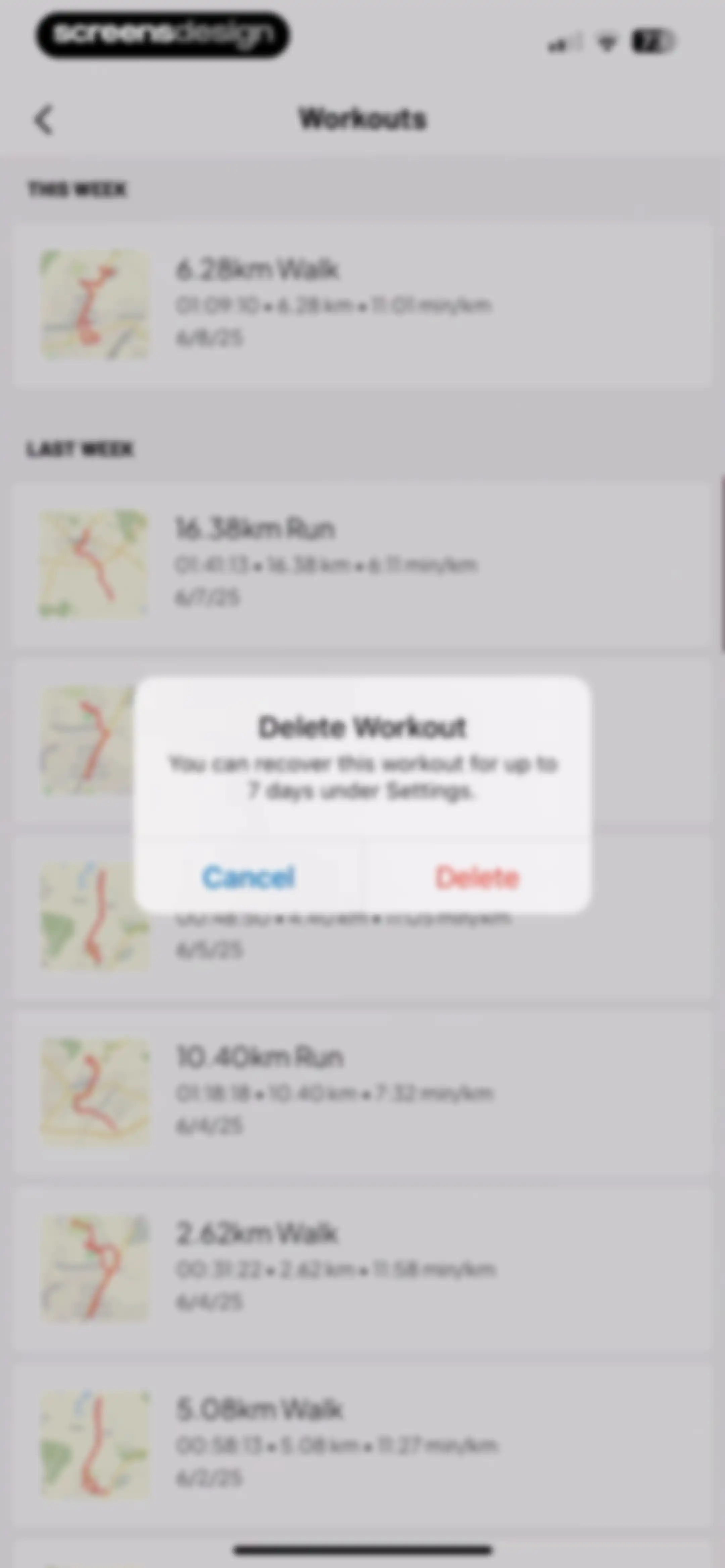 Map My Walk: Walking Tracker screen 80
