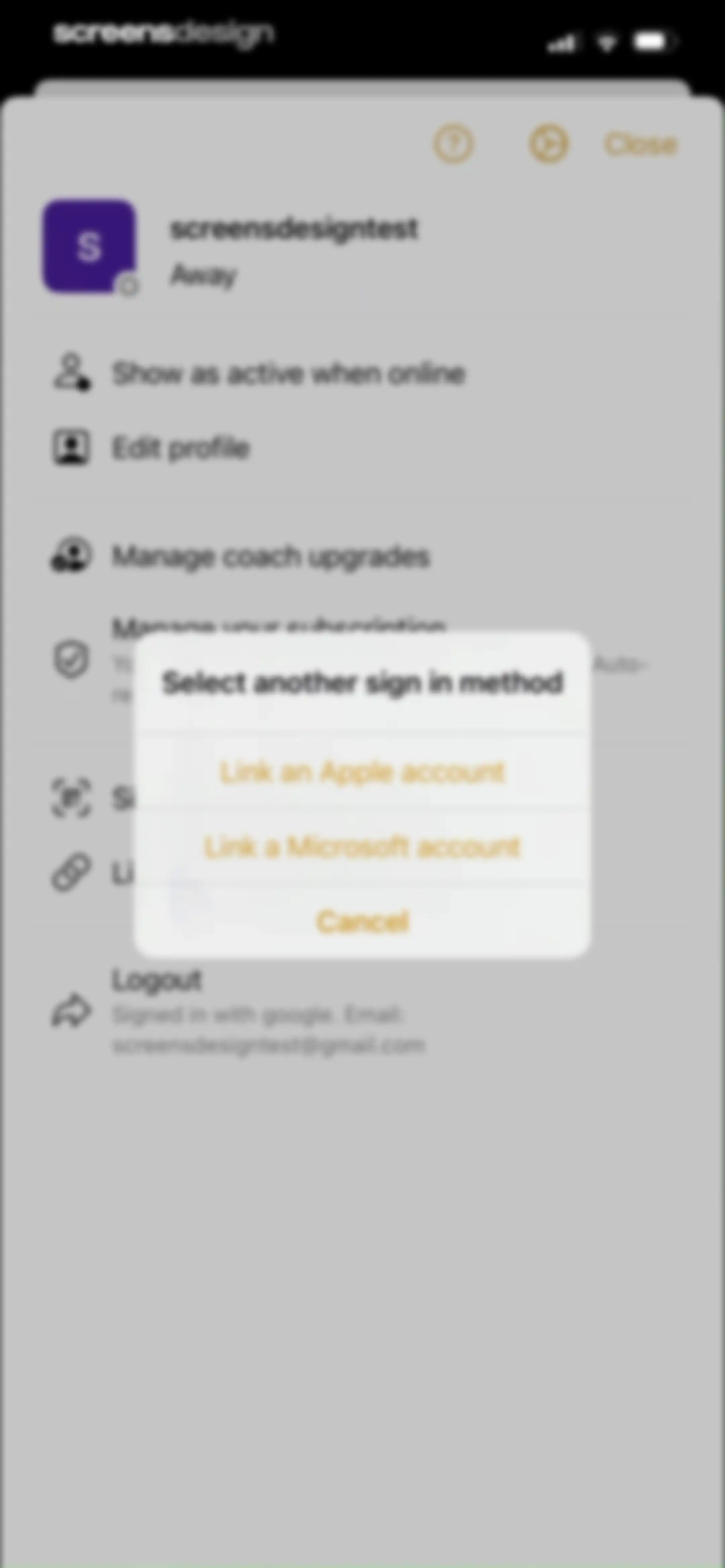 Onform: Video Analysis App screen 119