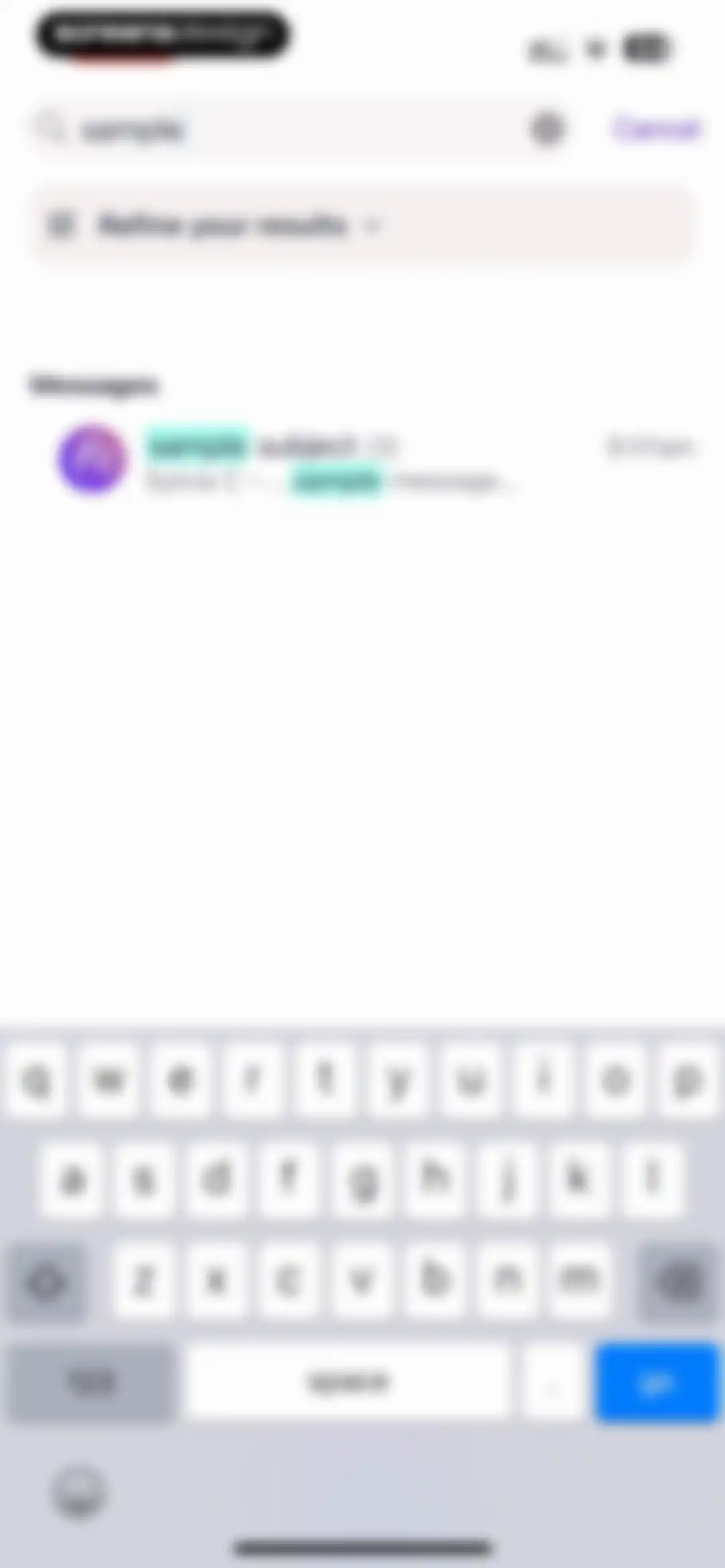 HEY Email screen 82