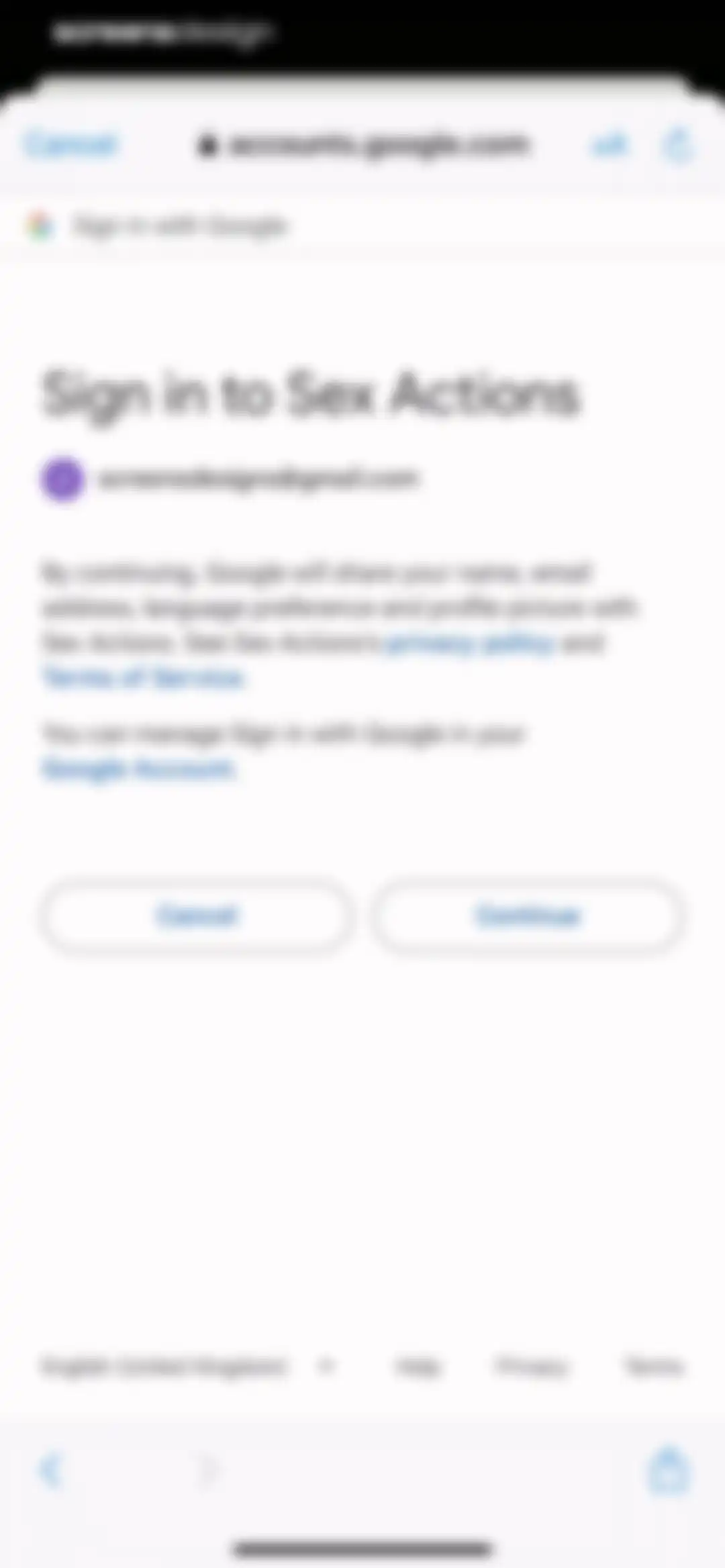 Sex Actions: Dating, Game Chat screen 3