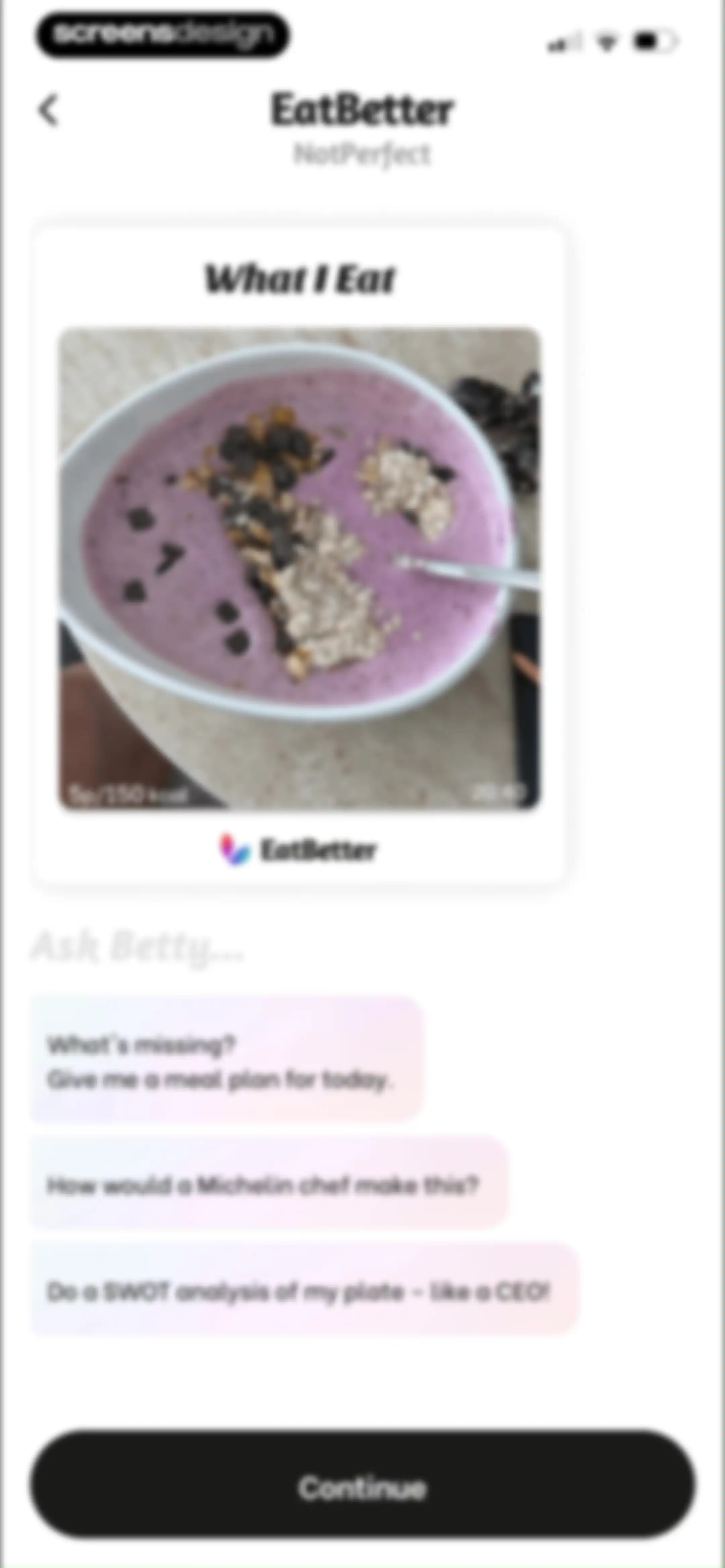 EatBetter: AI Food Journal screen 55