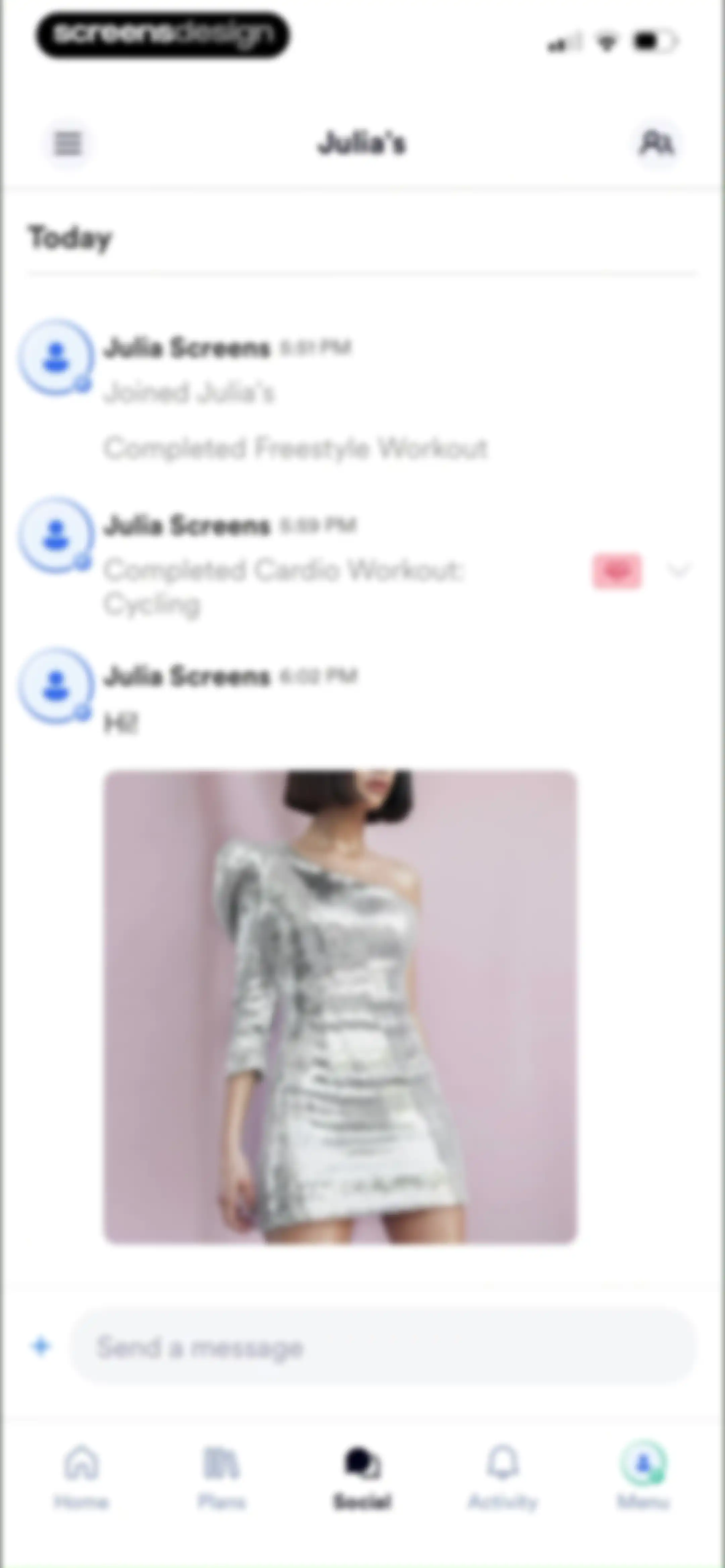 Caliber: Strength Training screen 167