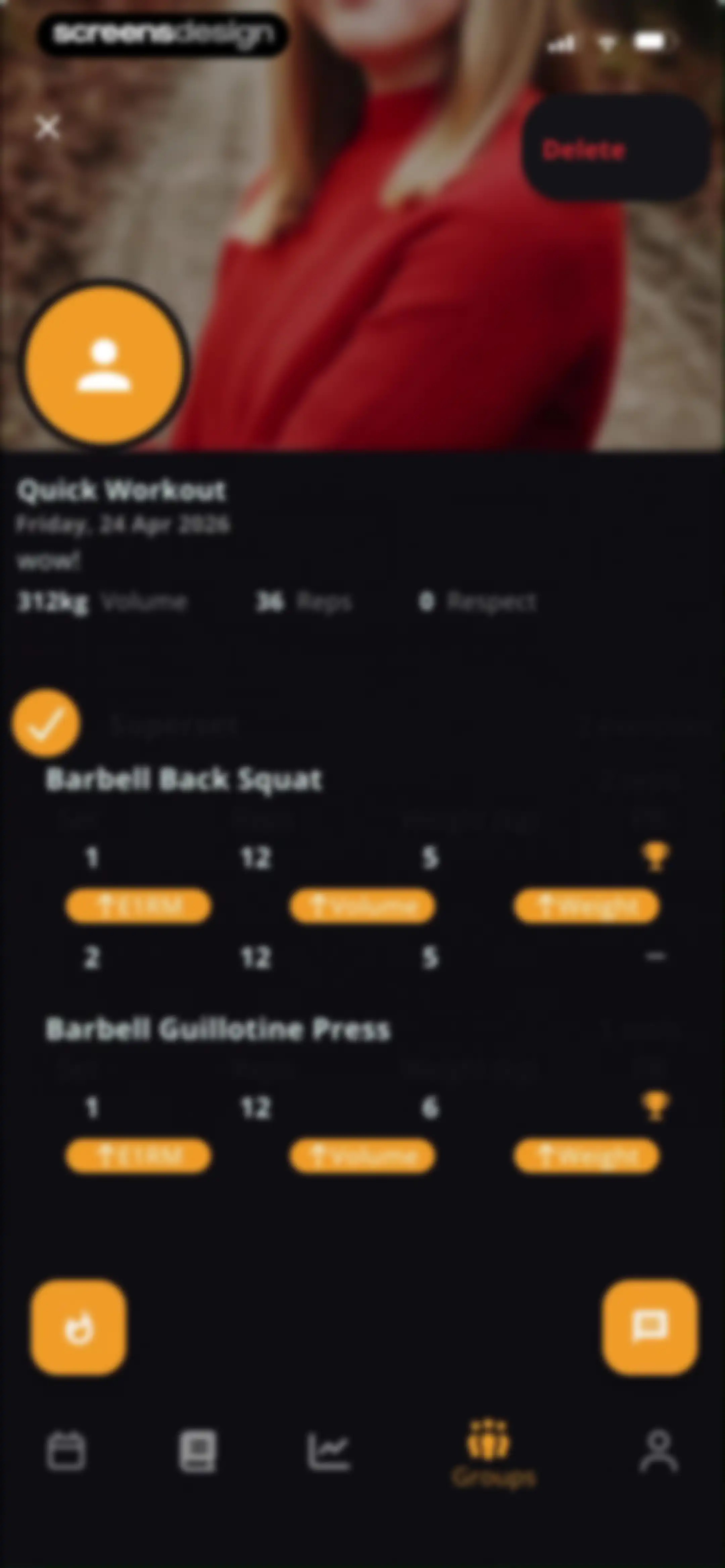 Stronger - Gym Workout Planner screen 166