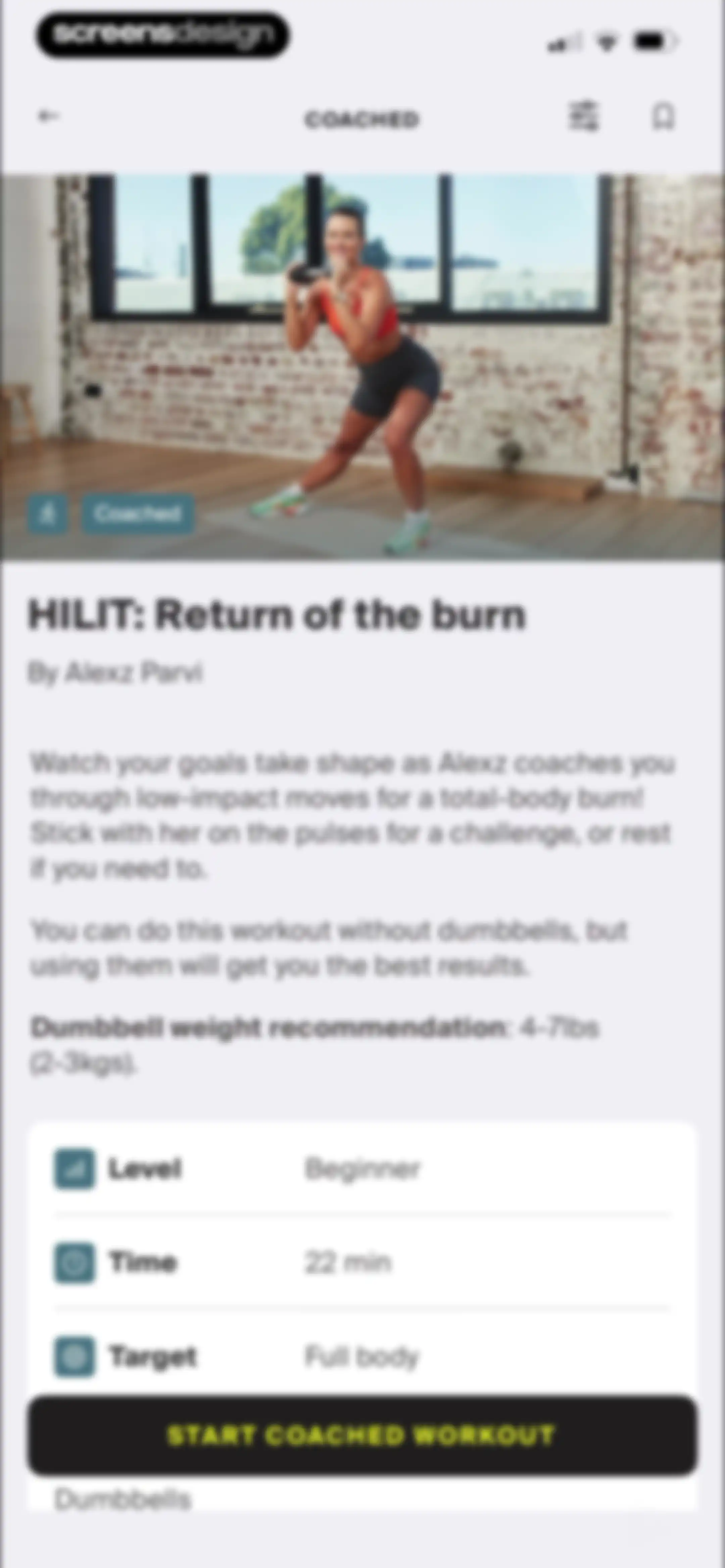 Centr: Strength & Fitness App screen 38