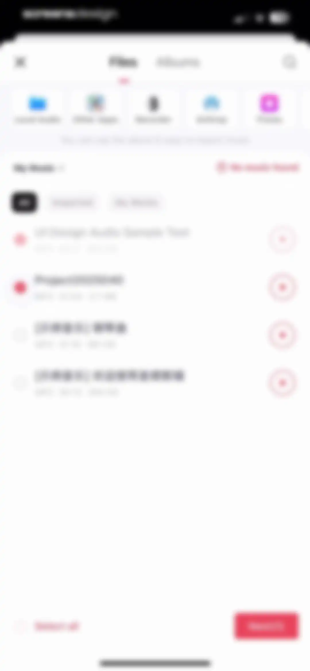 Audio Editor: MP3 Converter screen 50