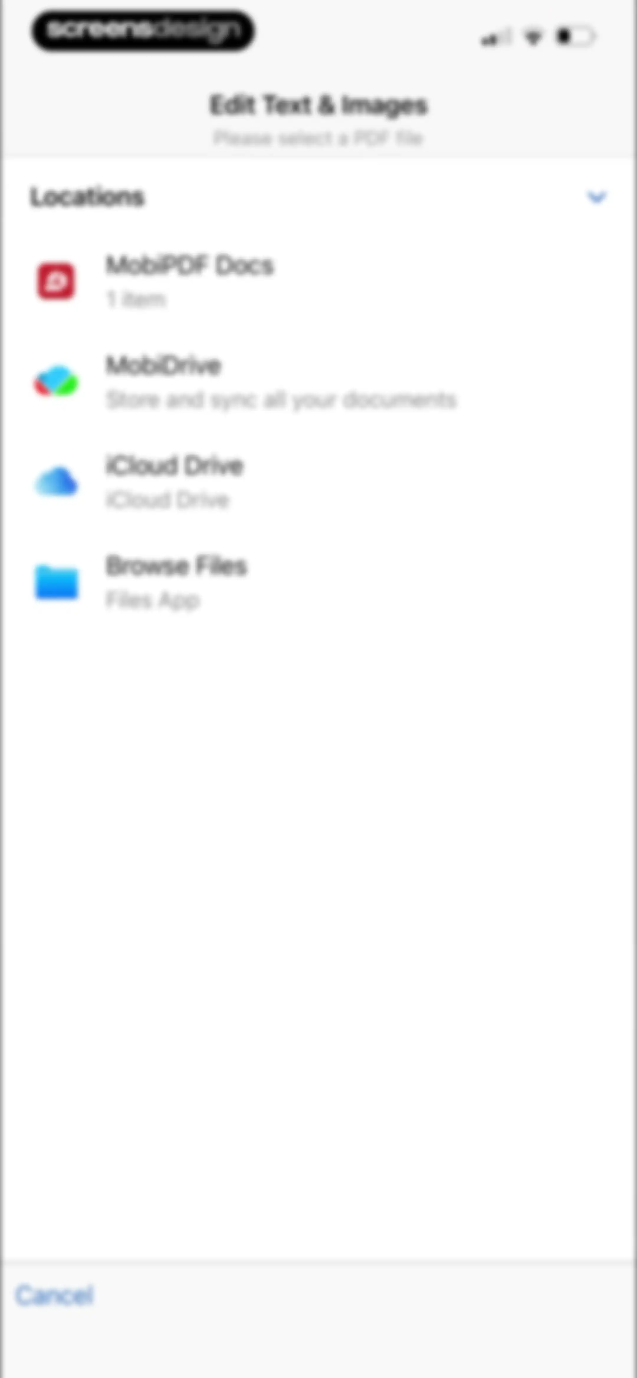 MobiPDF・PDF Text Editor・Reader screen 13