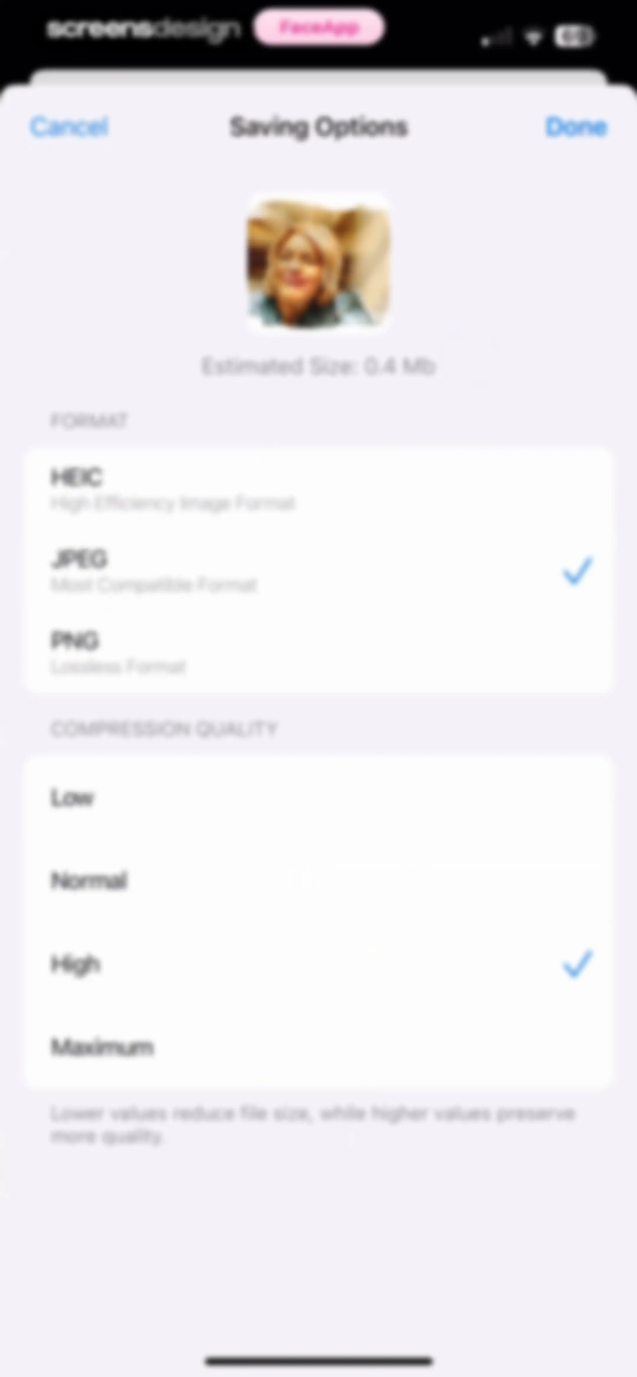 FaceApp: Perfect Face Editor screen 72