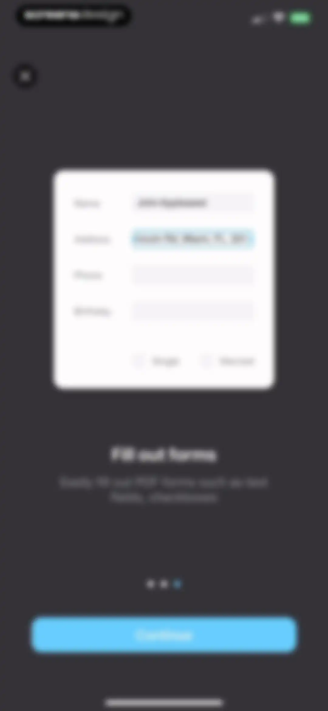 PDF Fill & Sign. Editor Filler screen 3