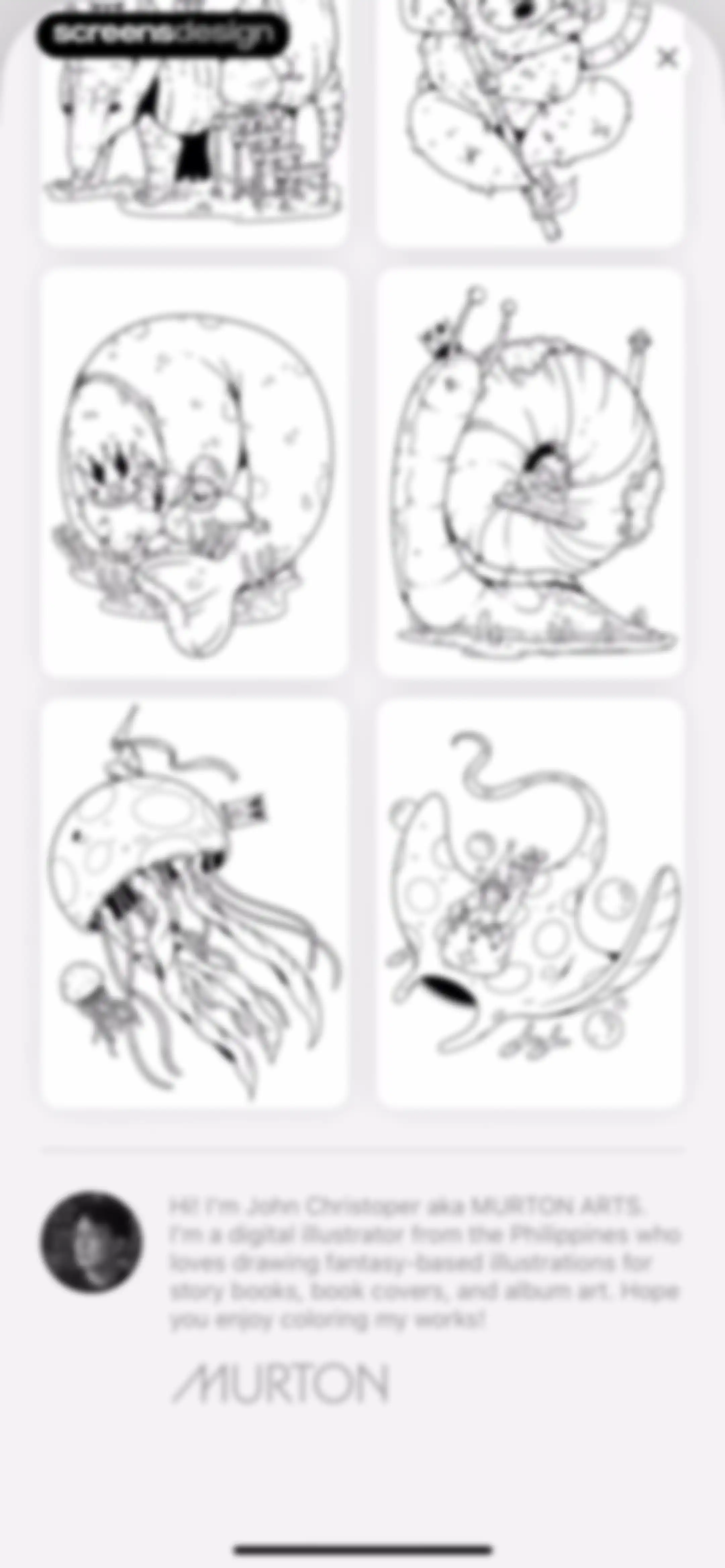Lake: Coloring Book for Adults screen 91