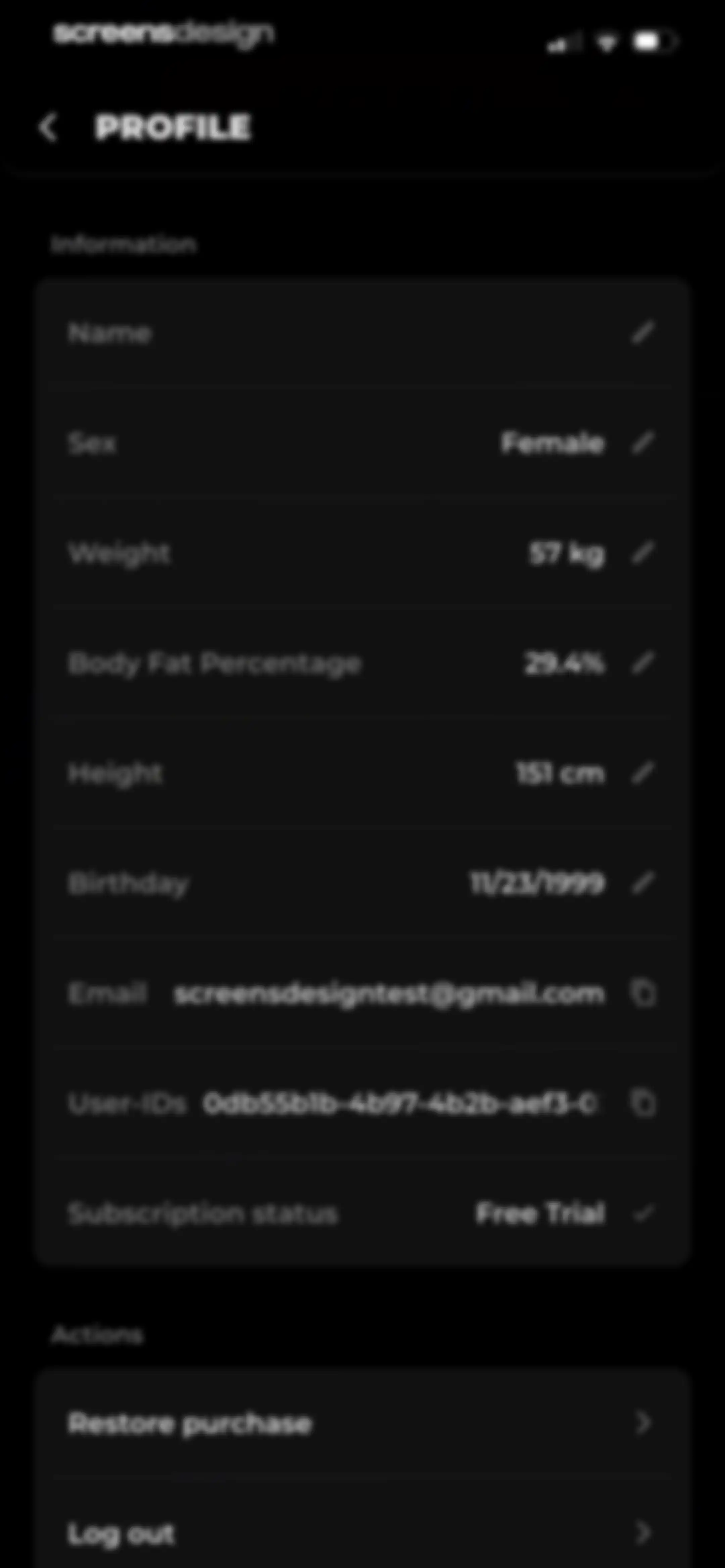 MCI - Personal Training AI screen 187