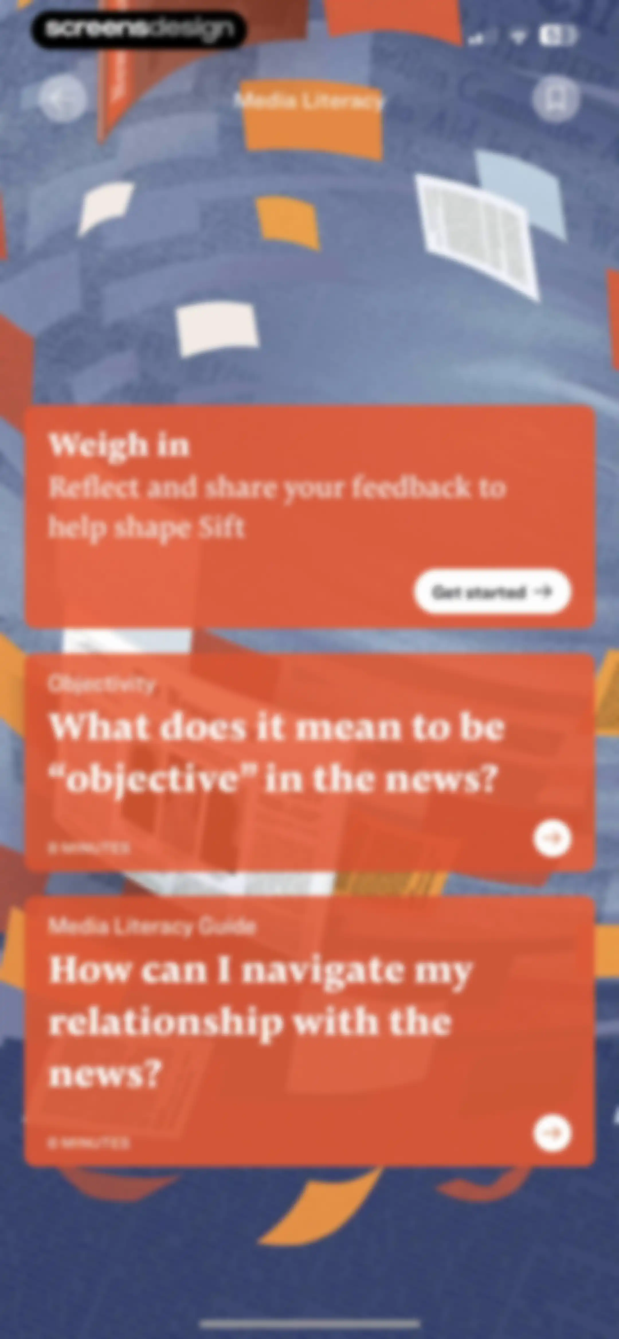 Sift - News Therapy screen 59