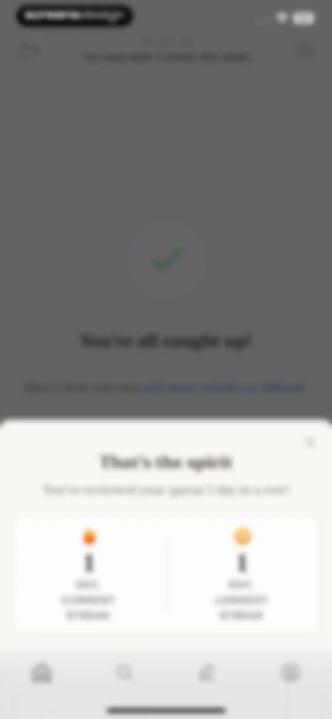 Alfread: grow reading habit screen 44